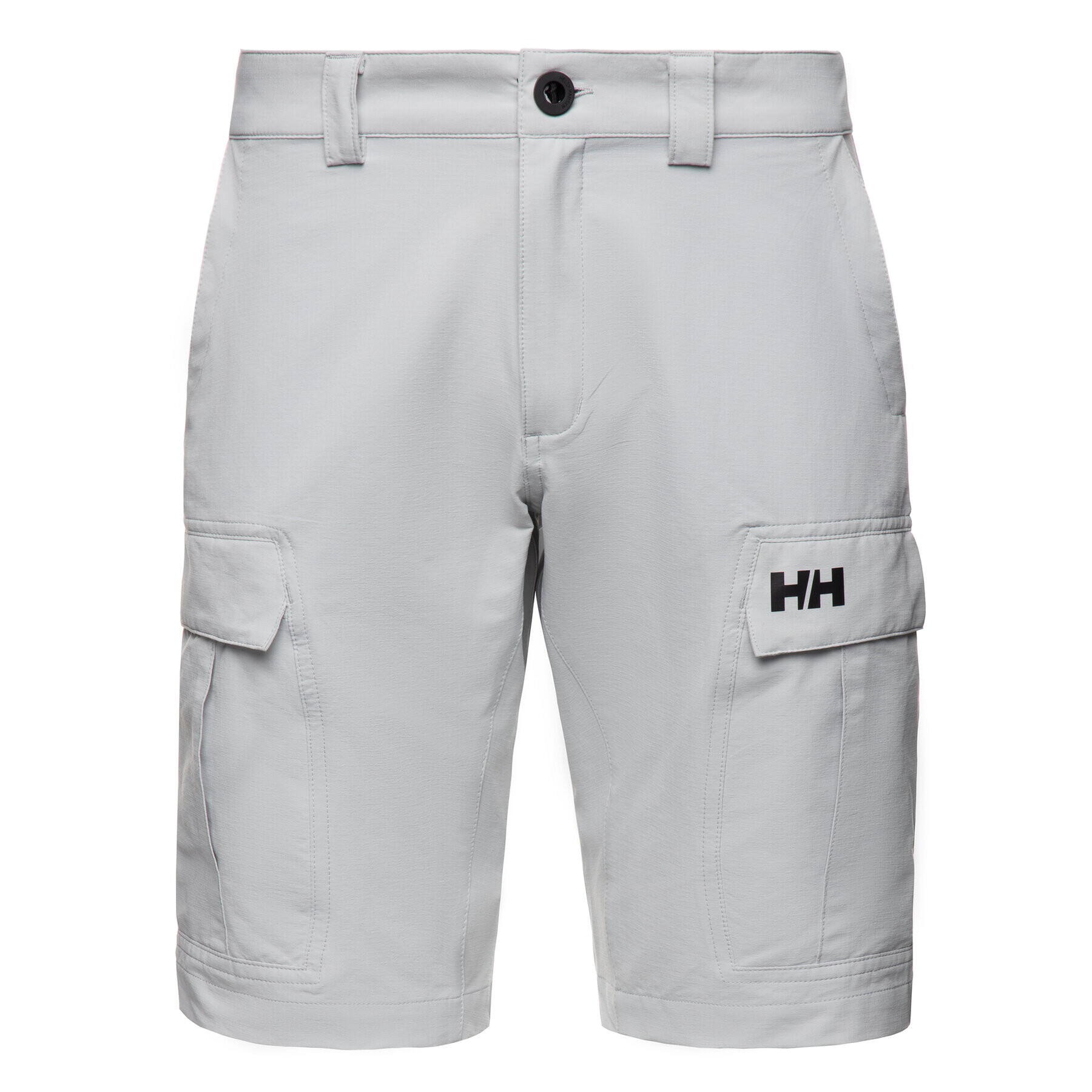 Helly Hansen Bavlnené šortky HH QD Cargo Shorts 11 54154 Sivá Regular Fit - Pepit.sk