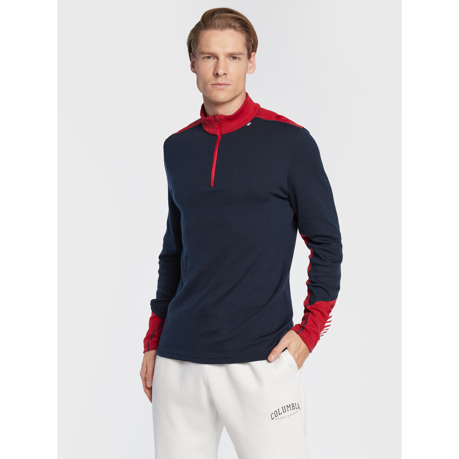 Helly Hansen Funkčné tričko Lifa Merino 49363 Tmavomodrá Regular Fit - Pepit.sk