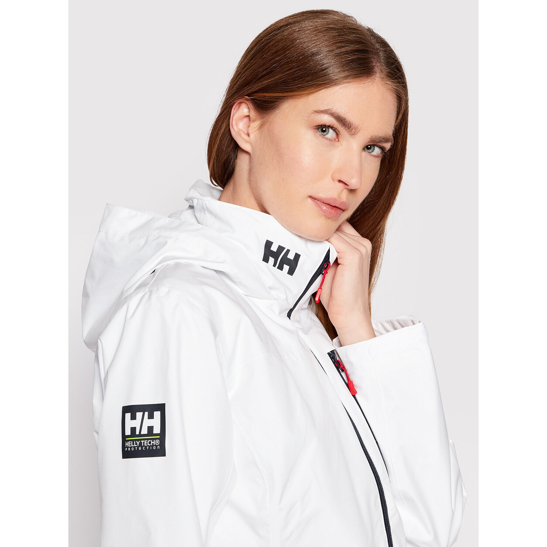 Helly Hansen Námornícka bunda Crew 33899 Biela Regular Fit - Pepit.sk