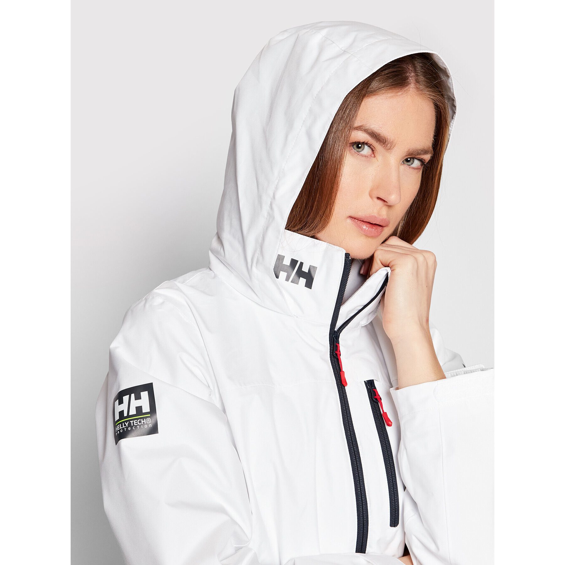 Helly Hansen Námornícka bunda Crew 33899 Biela Regular Fit - Pepit.sk