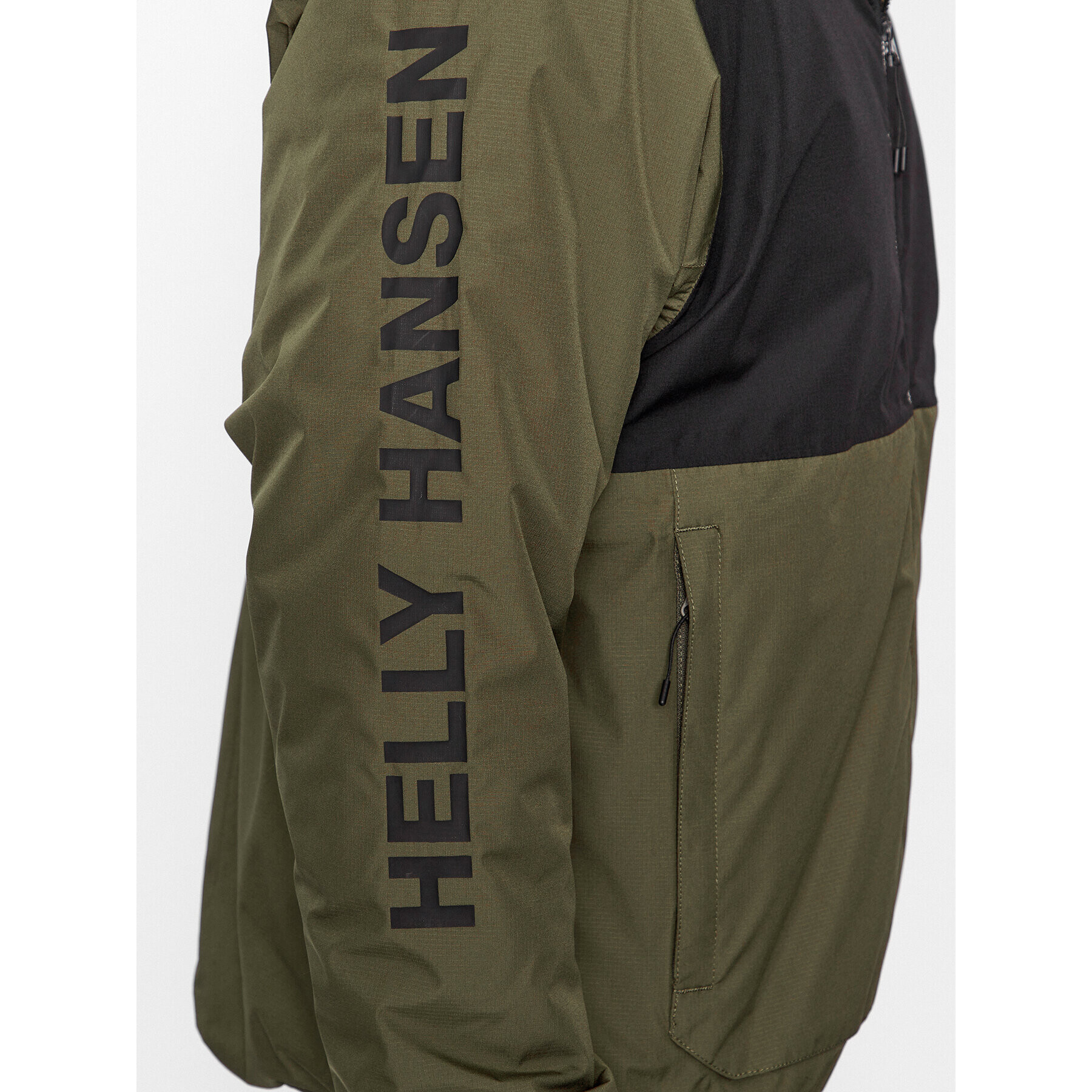 Helly Hansen Nepremokavá bunda Ervik Ins 53983 Kaki Regular Fit - Pepit.sk