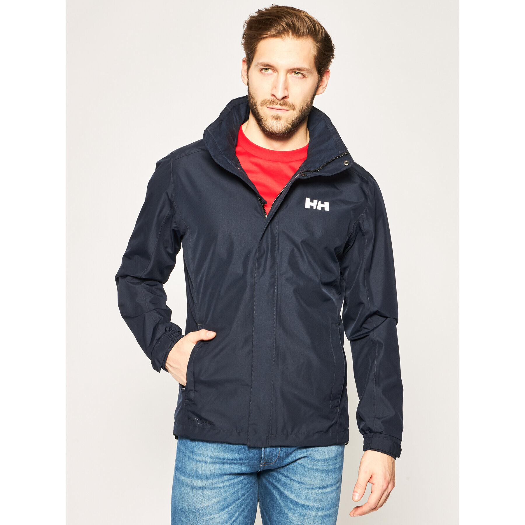 Helly Hansen Outdoorová bunda Dubliner 62643 Tmavomodrá Regular Fit - Pepit.sk