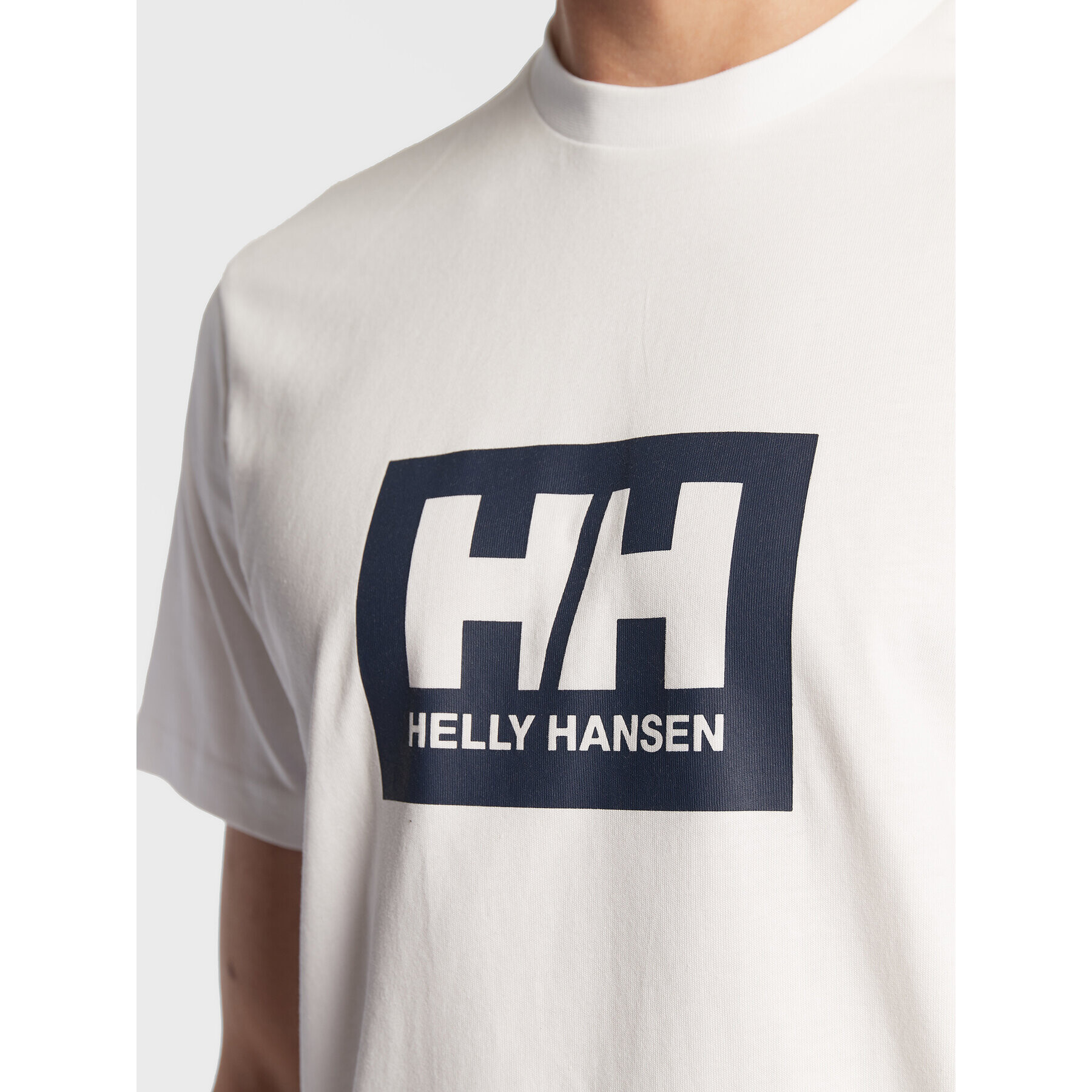 Helly Hansen Tričko Box 53285 Biela Regular Fit - Pepit.sk