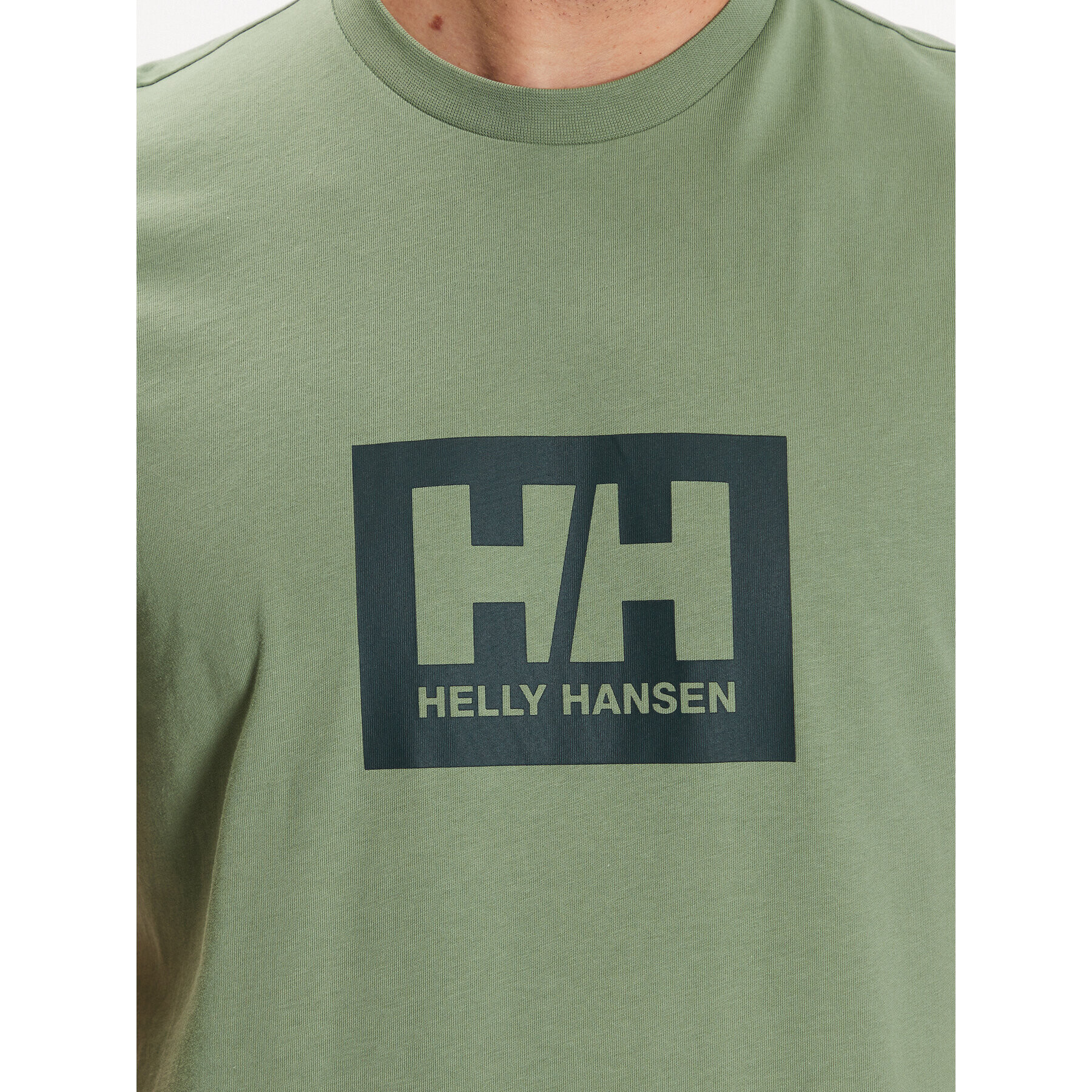 Helly Hansen Tričko Box 53285 Zelená Regular Fit - Pepit.sk