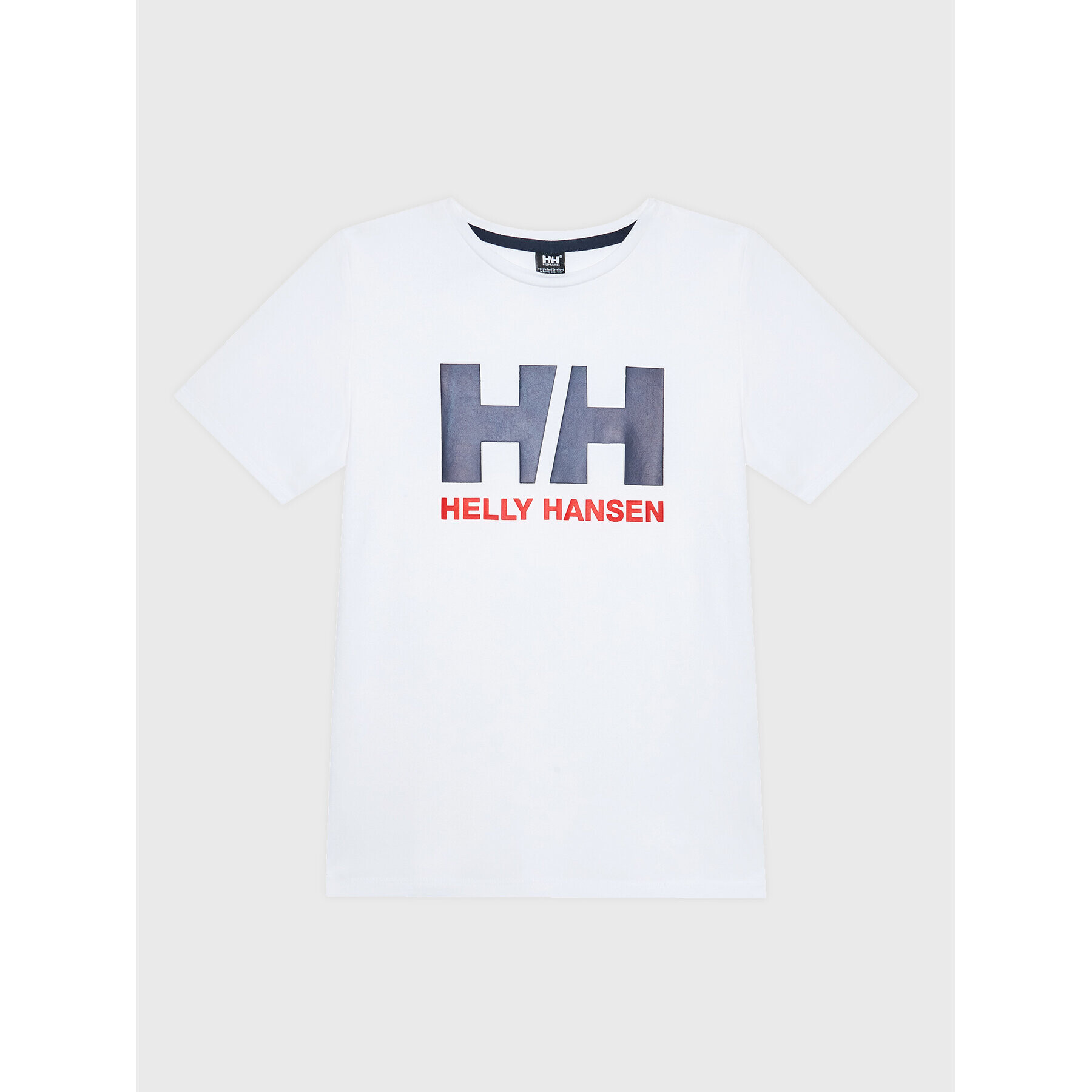 Helly Hansen Tričko Logo 41709 Biela Regular Fit - Pepit.sk