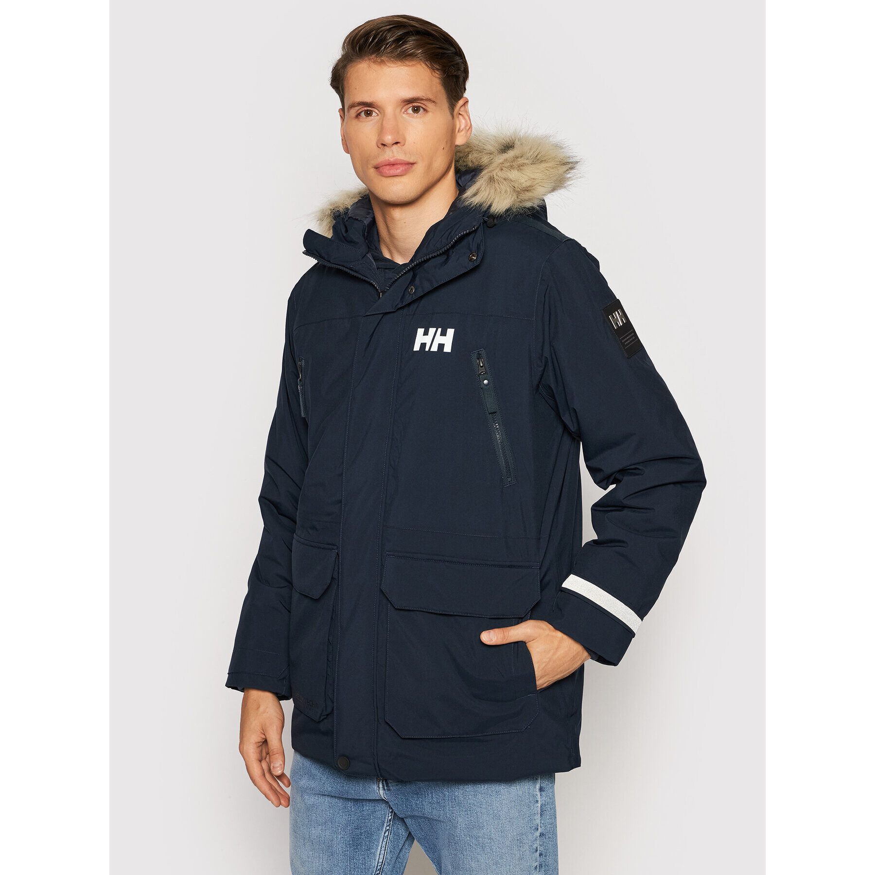 Helly Hansen Zimné bundy Reine 53630 Tmavomodrá Regular Fit - Pepit.sk