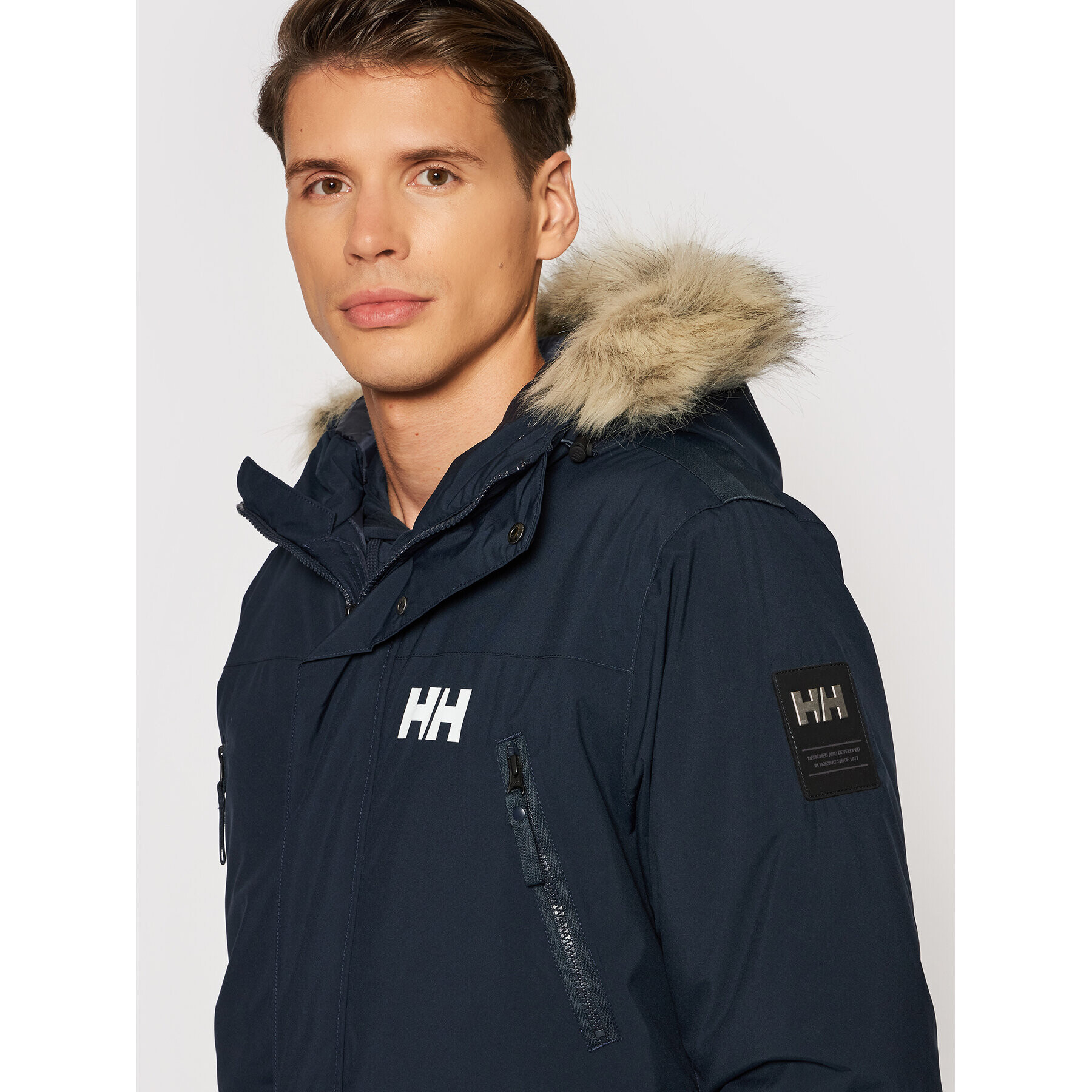 Helly Hansen Zimné bundy Reine 53630 Tmavomodrá Regular Fit - Pepit.sk