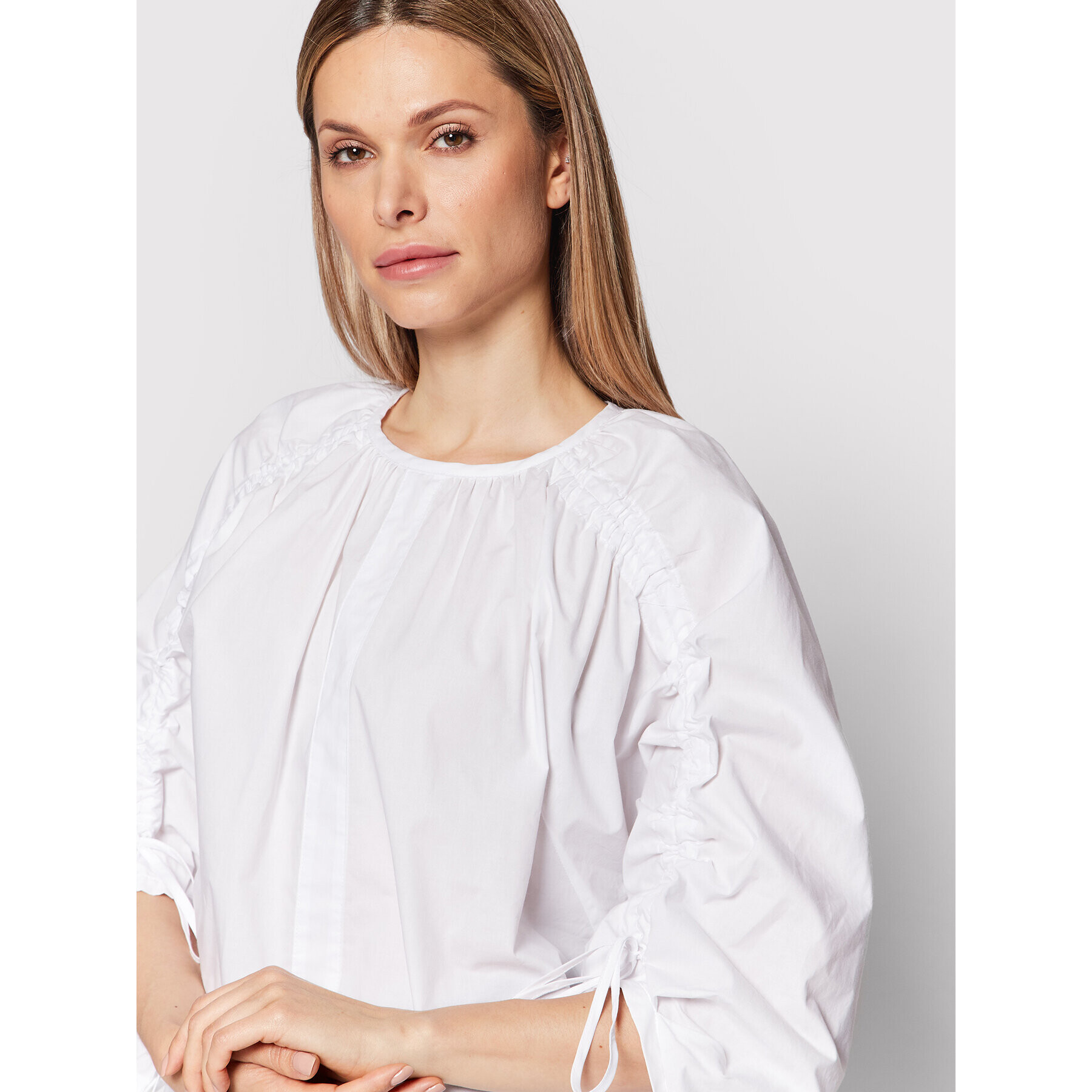 Herskind Košeľa Pandora 4412610 Biela Relaxed Fit - Pepit.sk