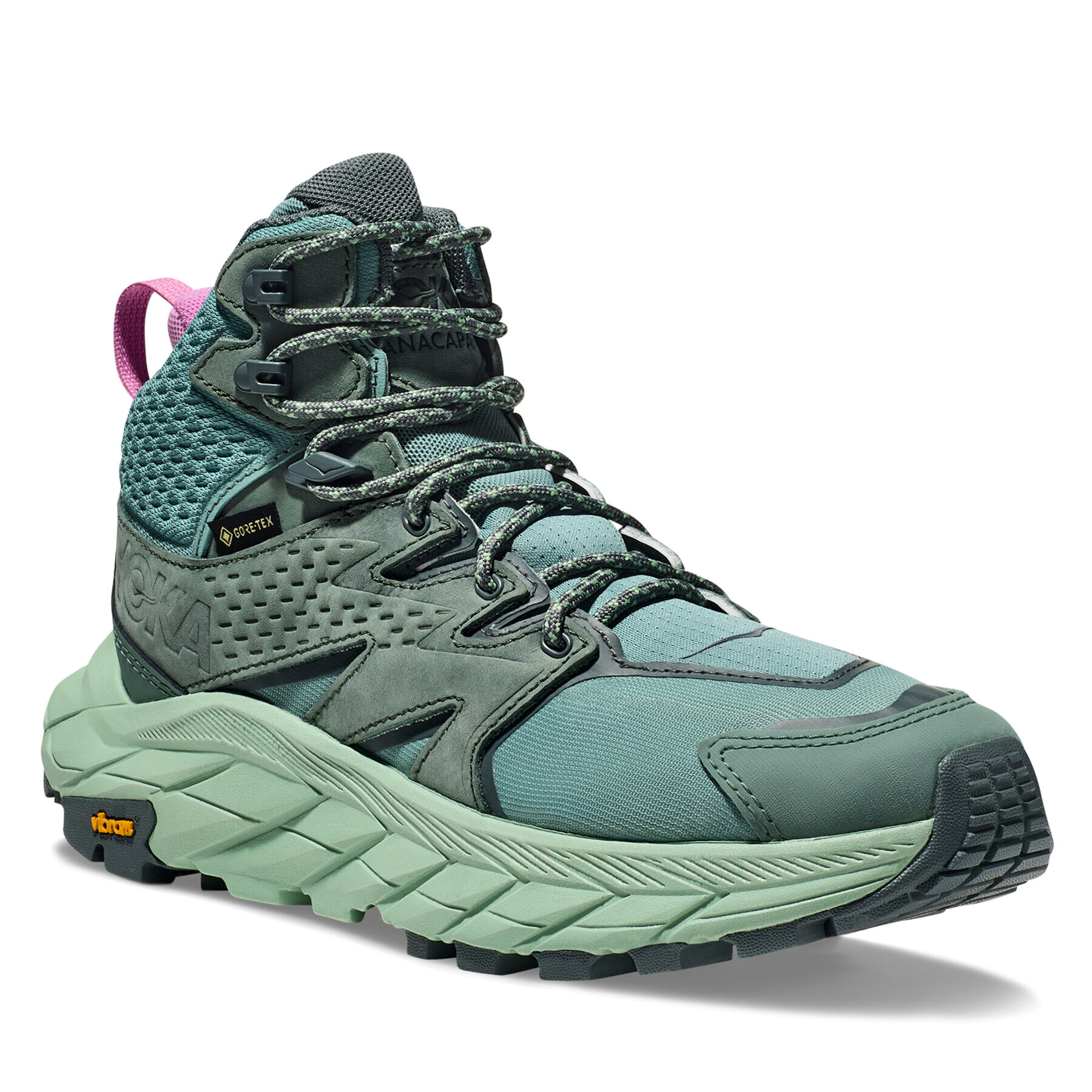 Hoka Trekingová obuv Anacapa Mid Gtx GORE-TEX 1119372 Zelená - Pepit.sk