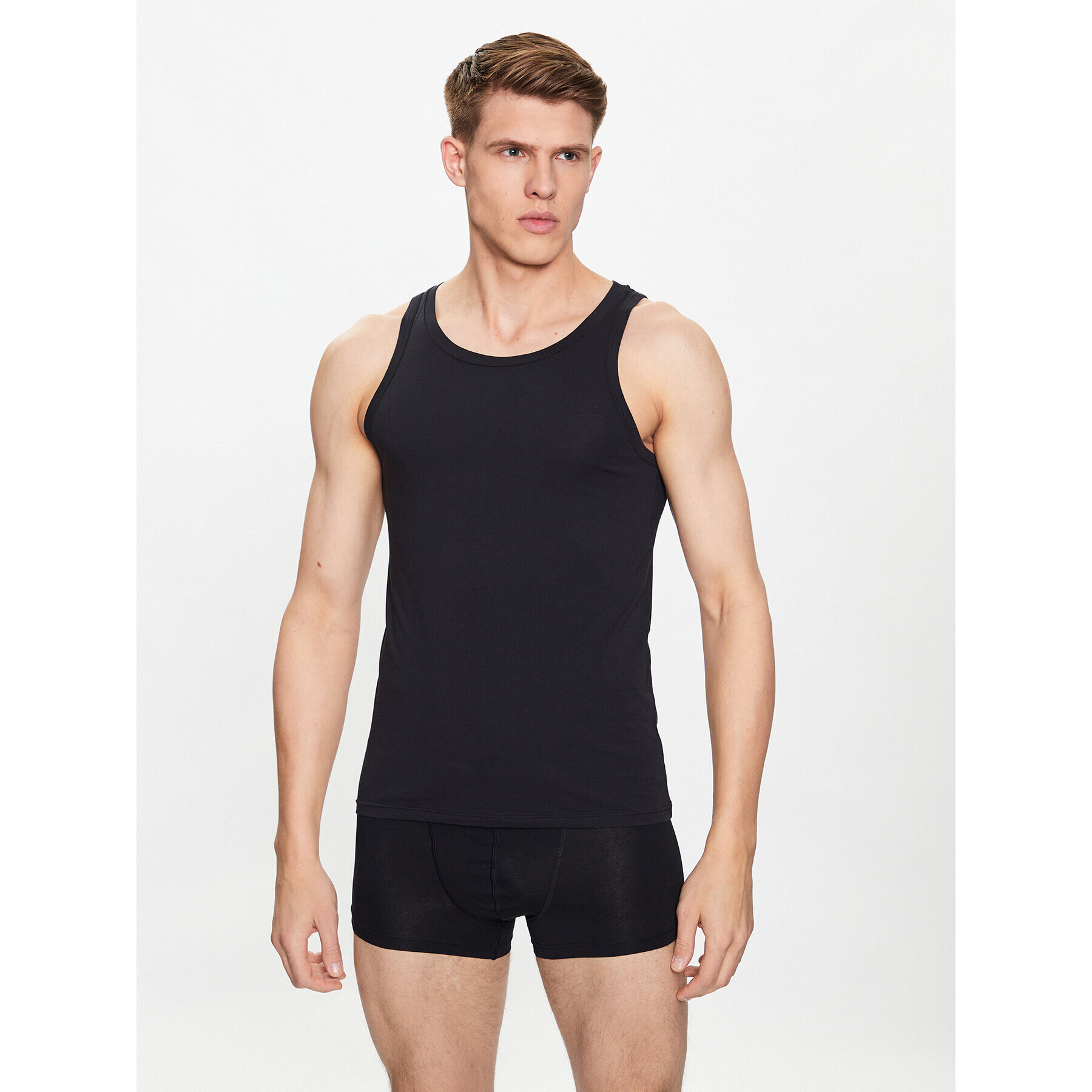 HOM Tank top 401332 Čierna Regular Fit - Pepit.sk