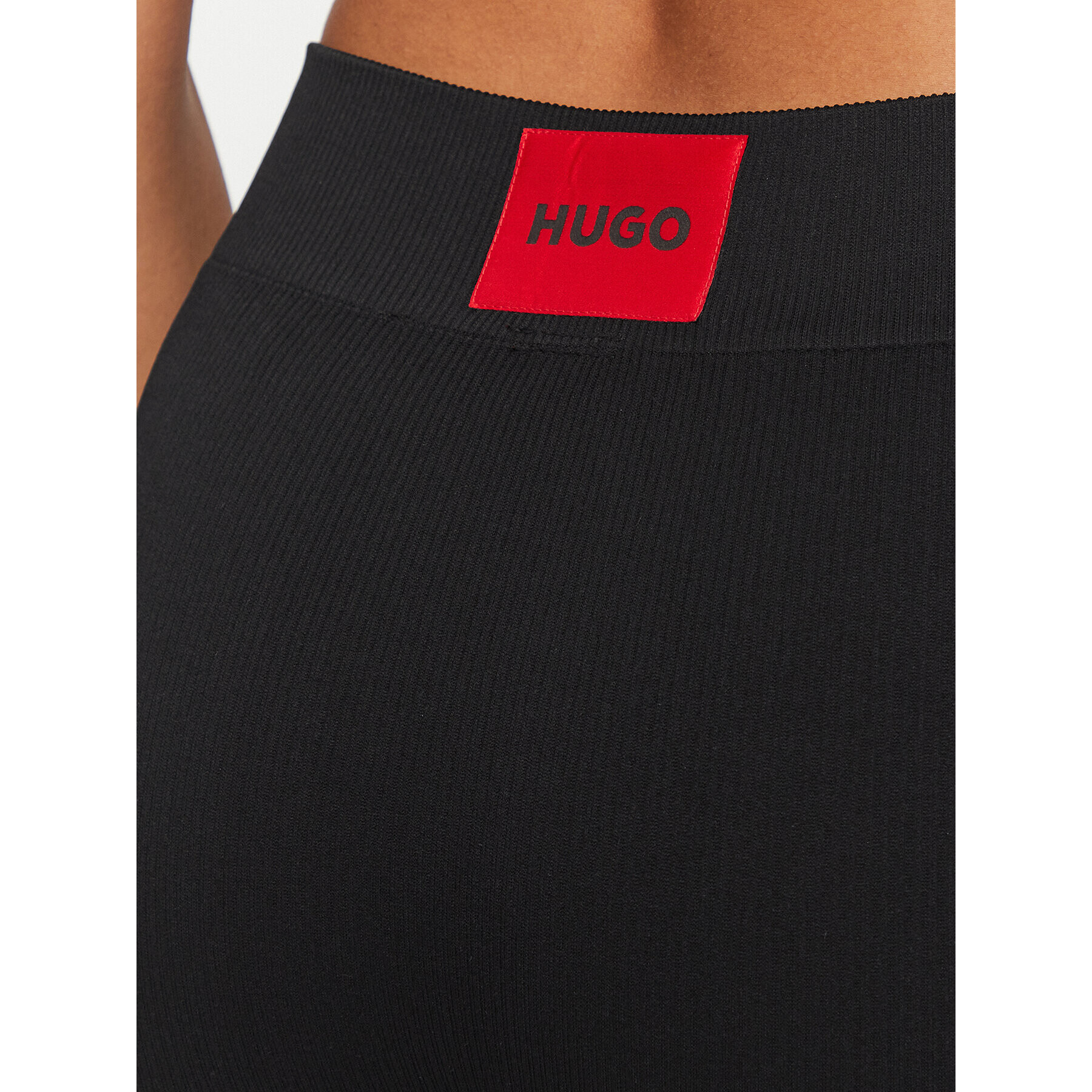 Hugo Bavlnené nohavice Nelessa 50492886 Čierna Slim Fit - Pepit.sk