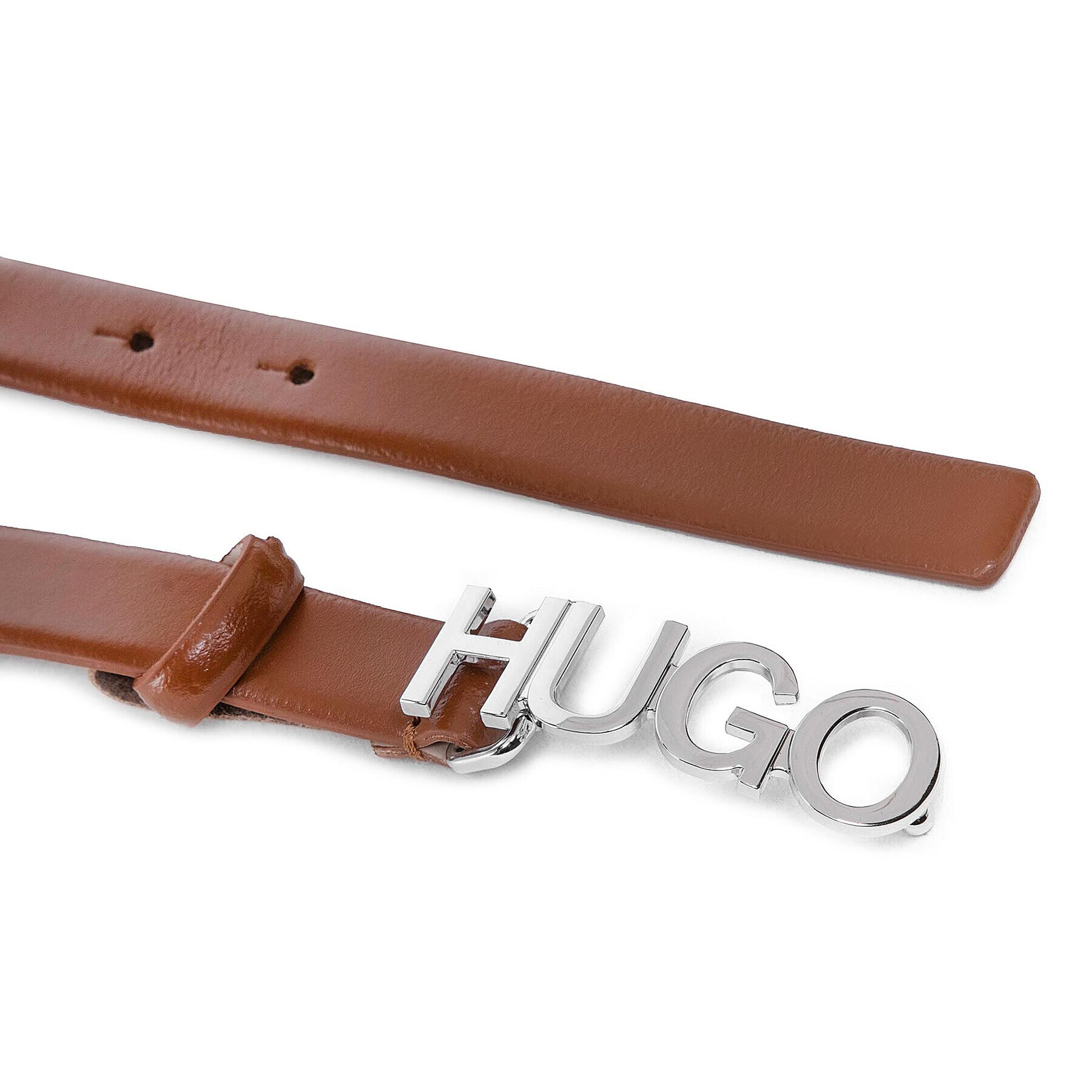 Hugo Dámsky opasok Zula Belt 2 Cm 50441986 10197802 01 Hnedá - Pepit.sk