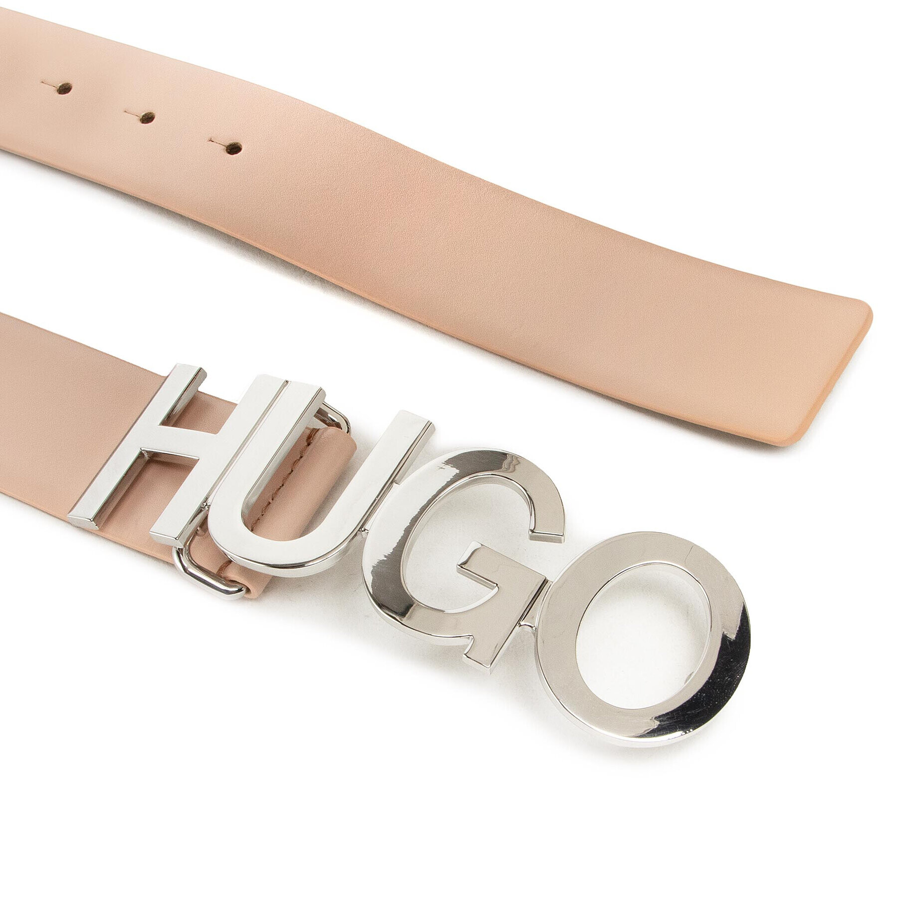 Hugo Dámsky opasok Zula Belt 4 Cm 50391327 Béžová - Pepit.sk