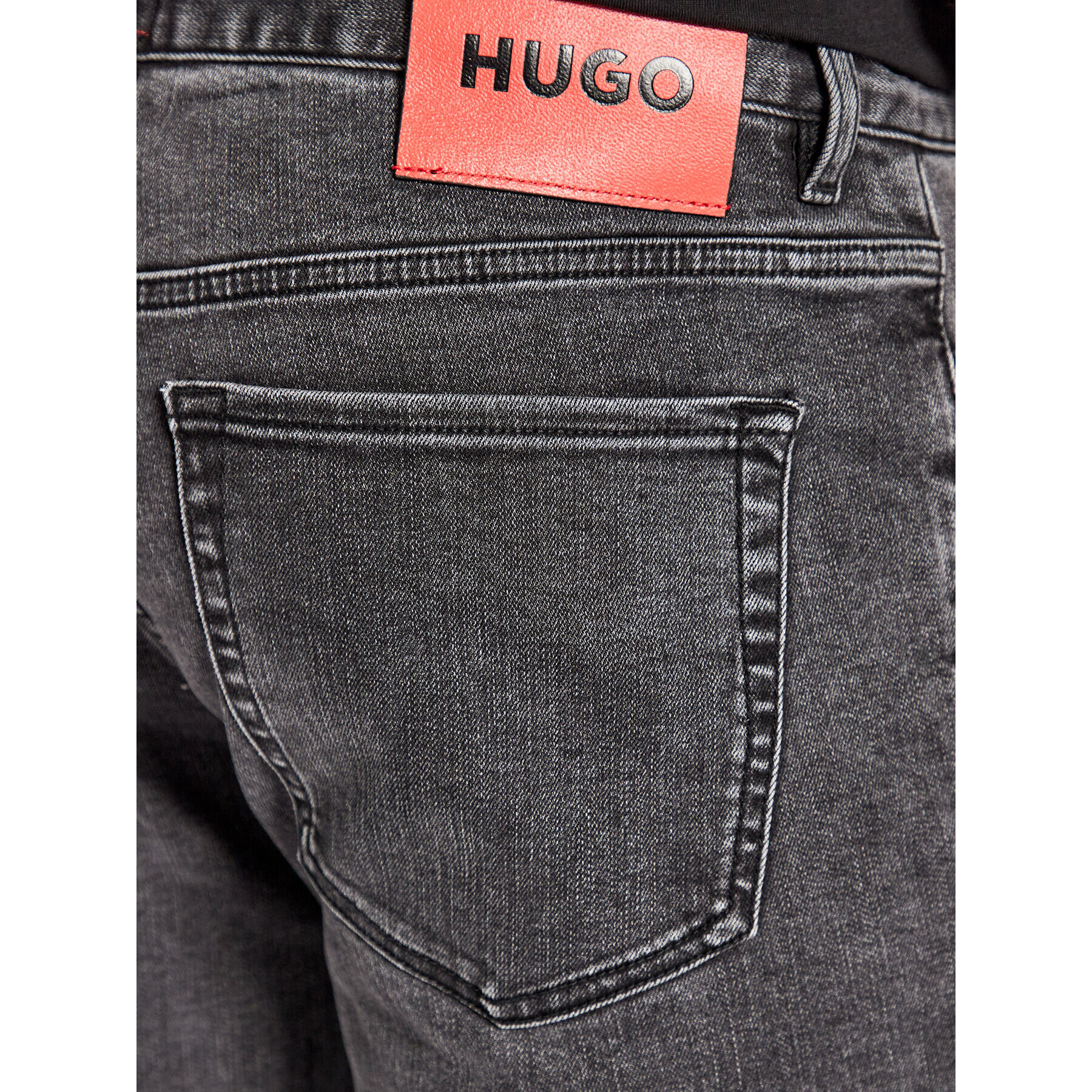 Hugo Džínsové šortky 50473843 Sivá Slim Tapered Fit - Pepit.sk