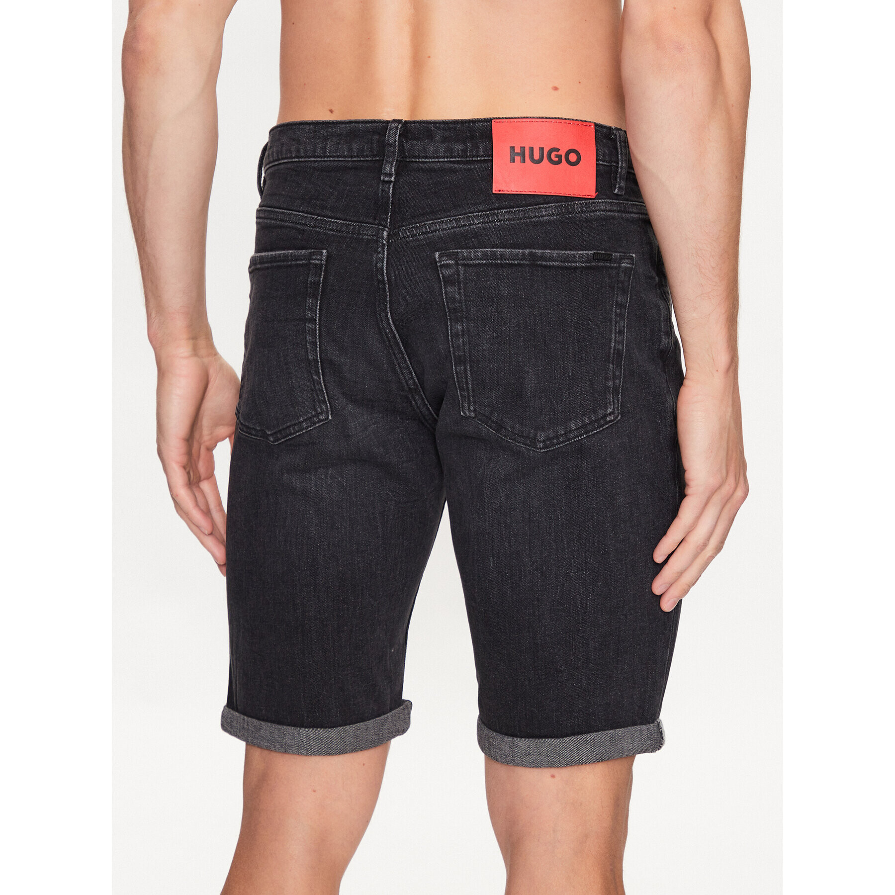 Hugo Džínsové šortky 50489779 Sivá Tapered Fit - Pepit.sk