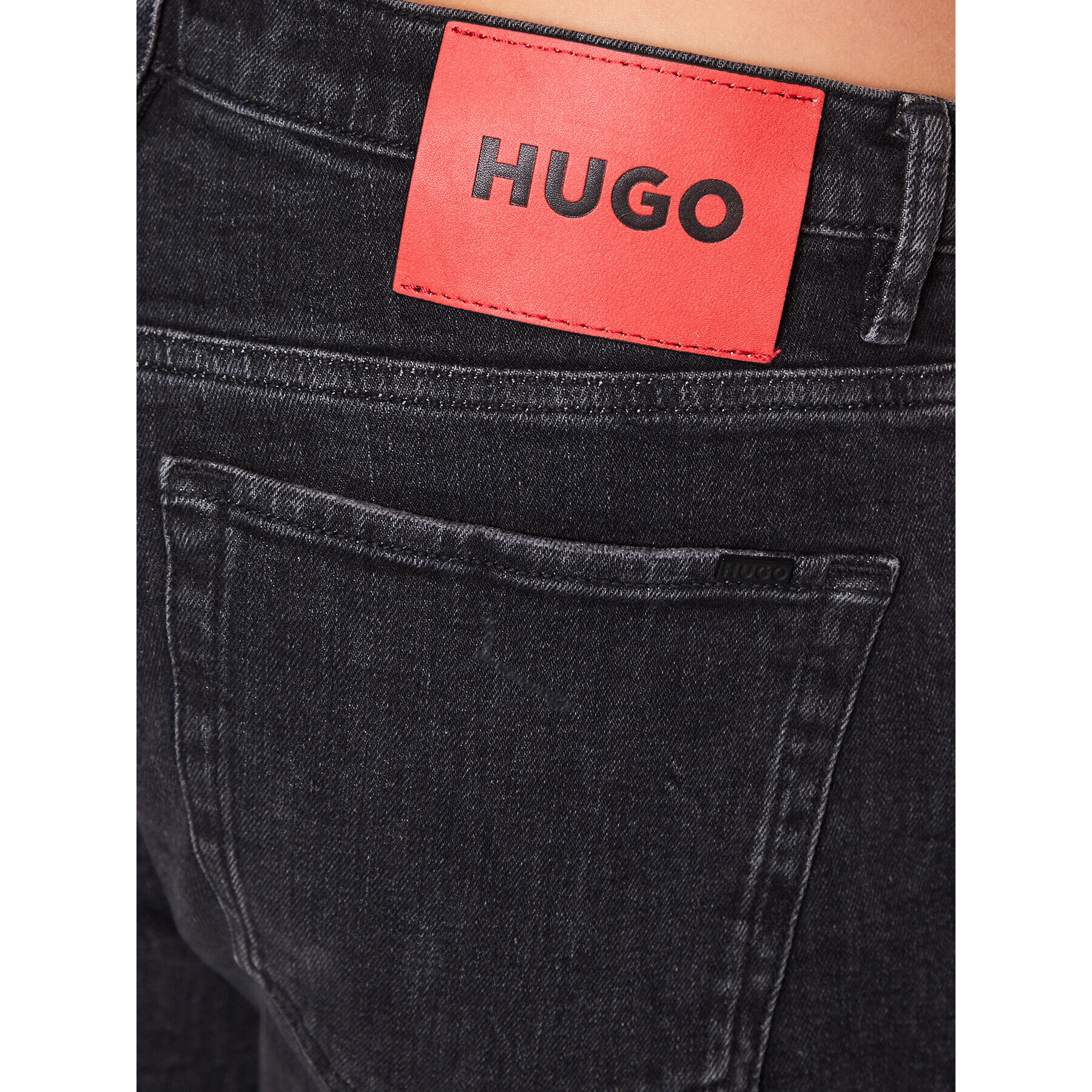 Hugo Džínsové šortky 50489779 Sivá Tapered Fit - Pepit.sk