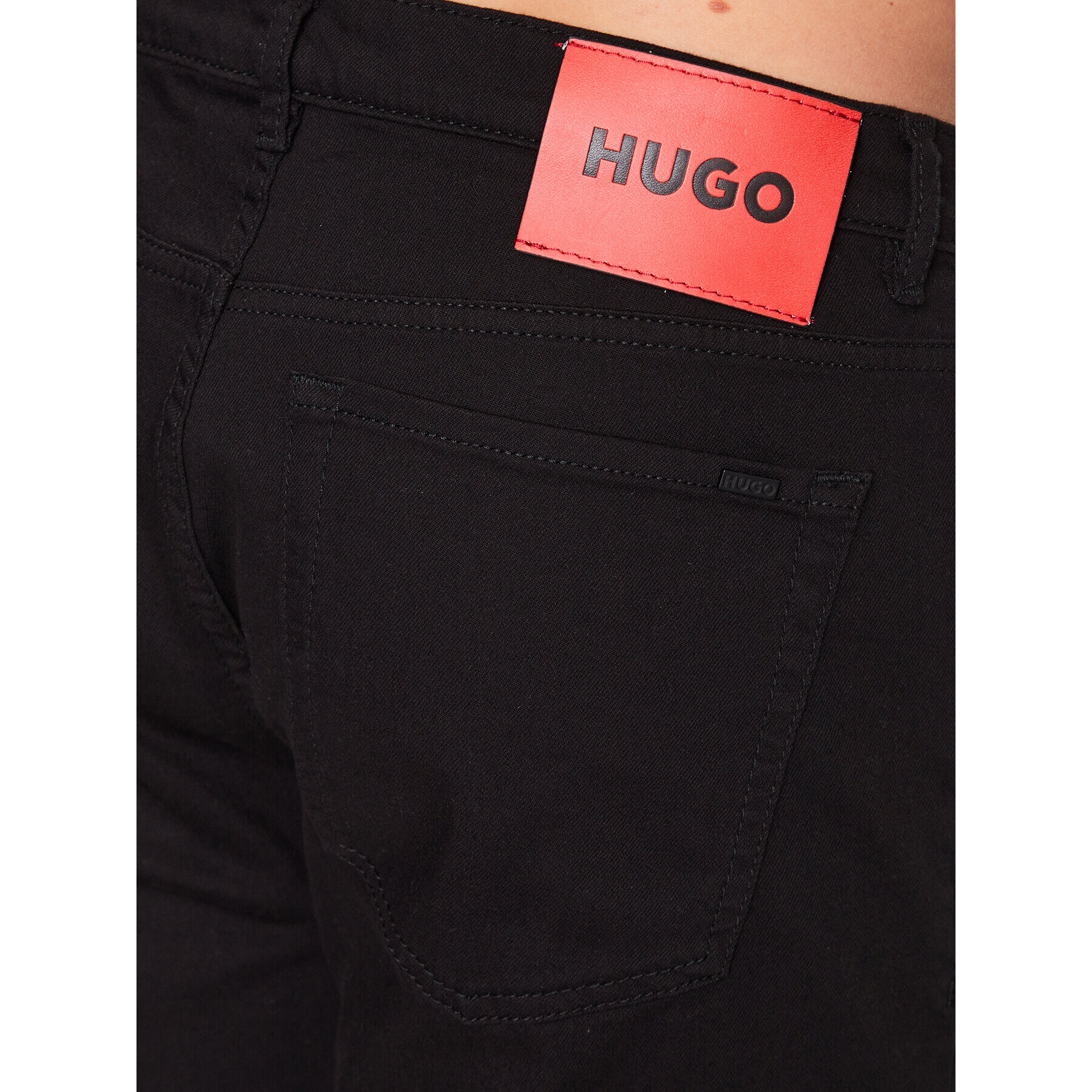 Hugo Džínsové šortky 50489821 Čierna Tapered Fit - Pepit.sk