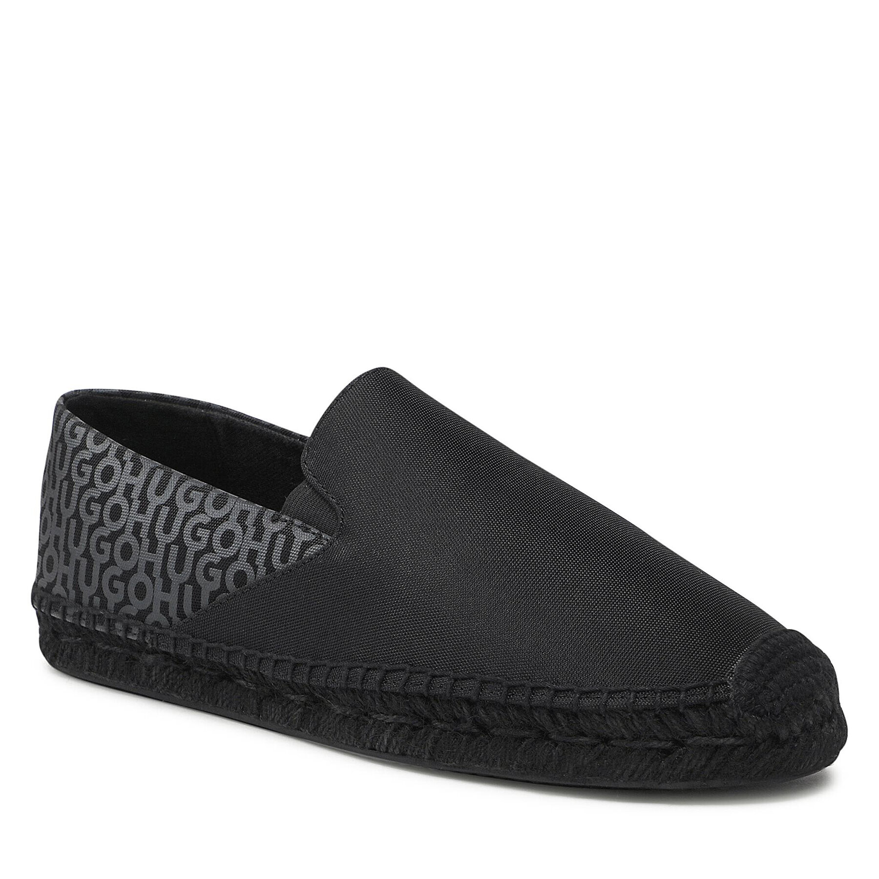 Hugo Espadrilky Sannes 50474061 10243111 01 Čierna - Pepit.sk