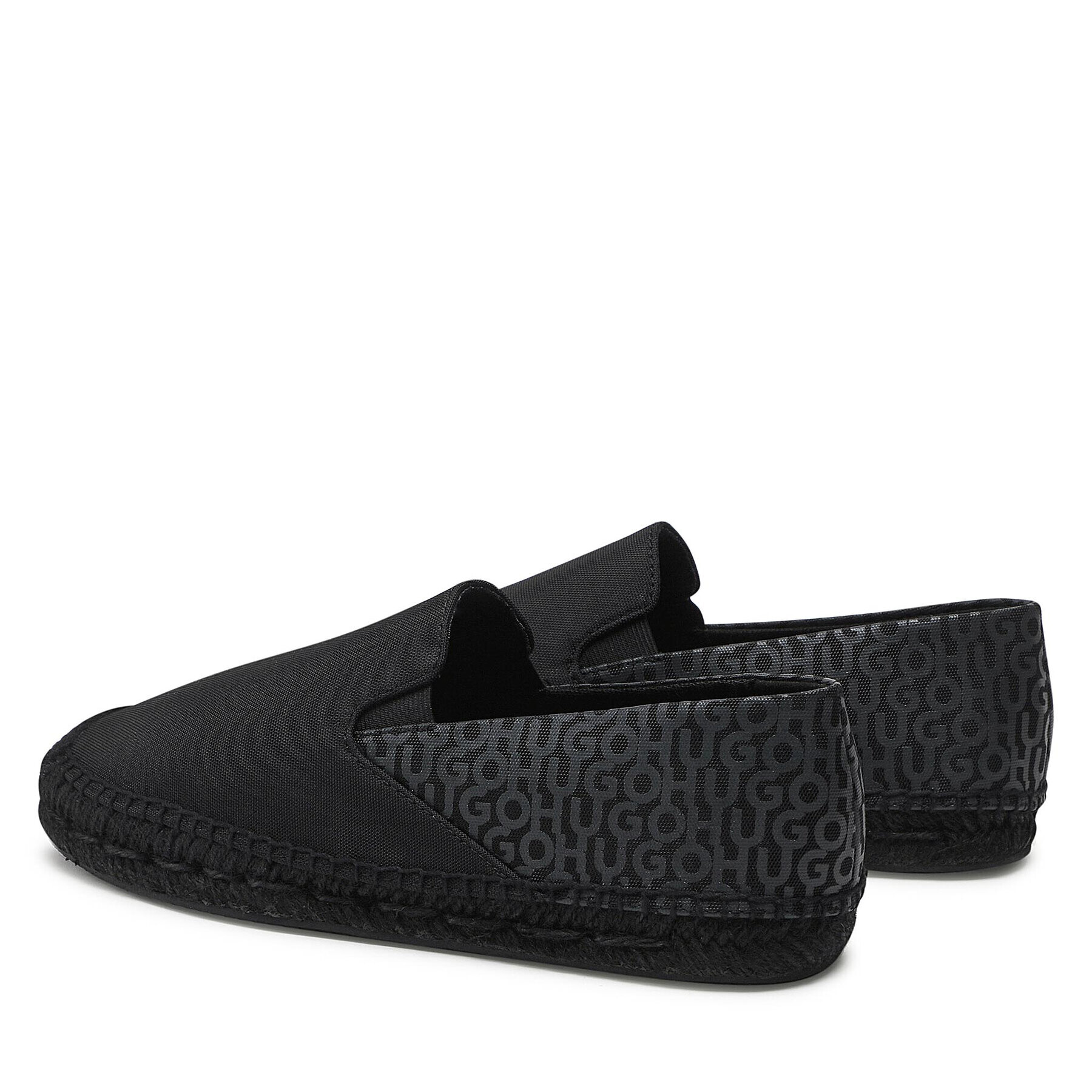 Hugo Espadrilky Sannes 50474061 10243111 01 Čierna - Pepit.sk