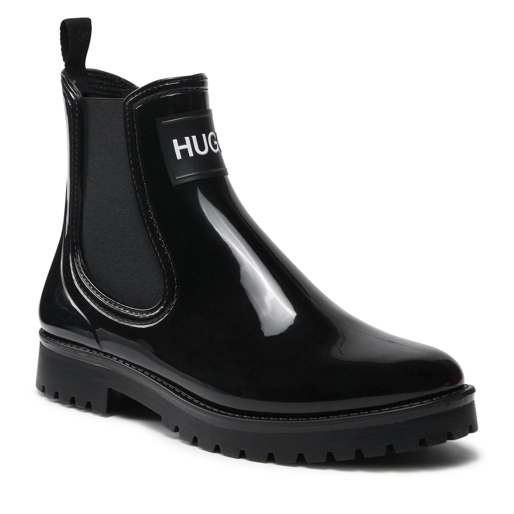 Hugo Gumáky Tabita Rain Bootie 50461985 10222177 01 Čierna - Pepit.sk