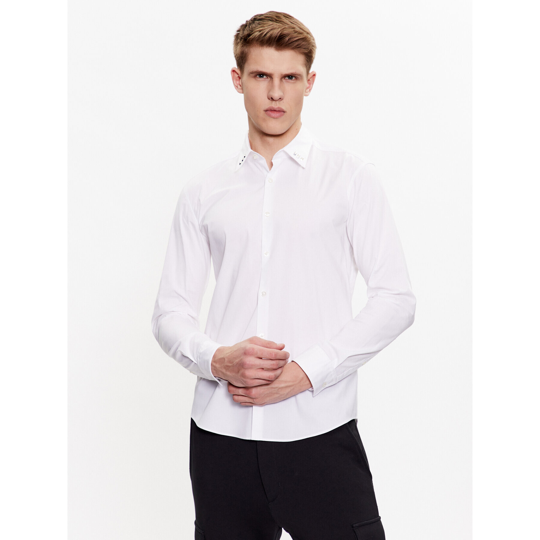 Hugo Košeľa 50484338 Biela Slim Fit - Pepit.sk