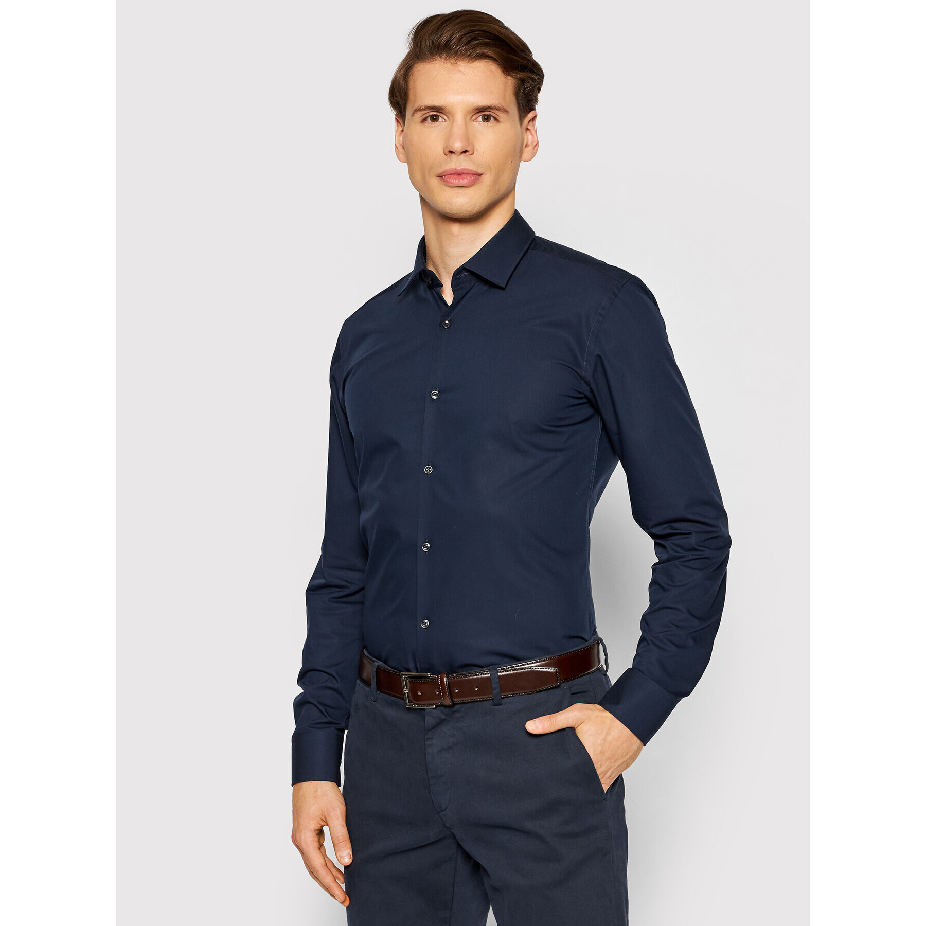 Hugo Košeľa C-Jenno 50289499 Tmavomodrá Slim Fit - Pepit.sk