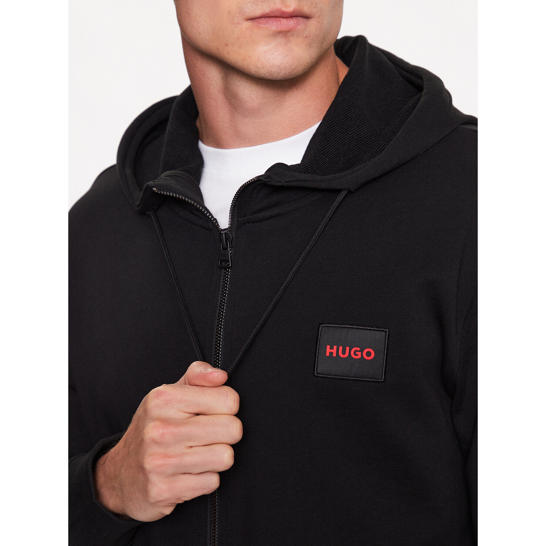 Hugo Mikina 50447972 Čierna Regular Fit - Pepit.sk