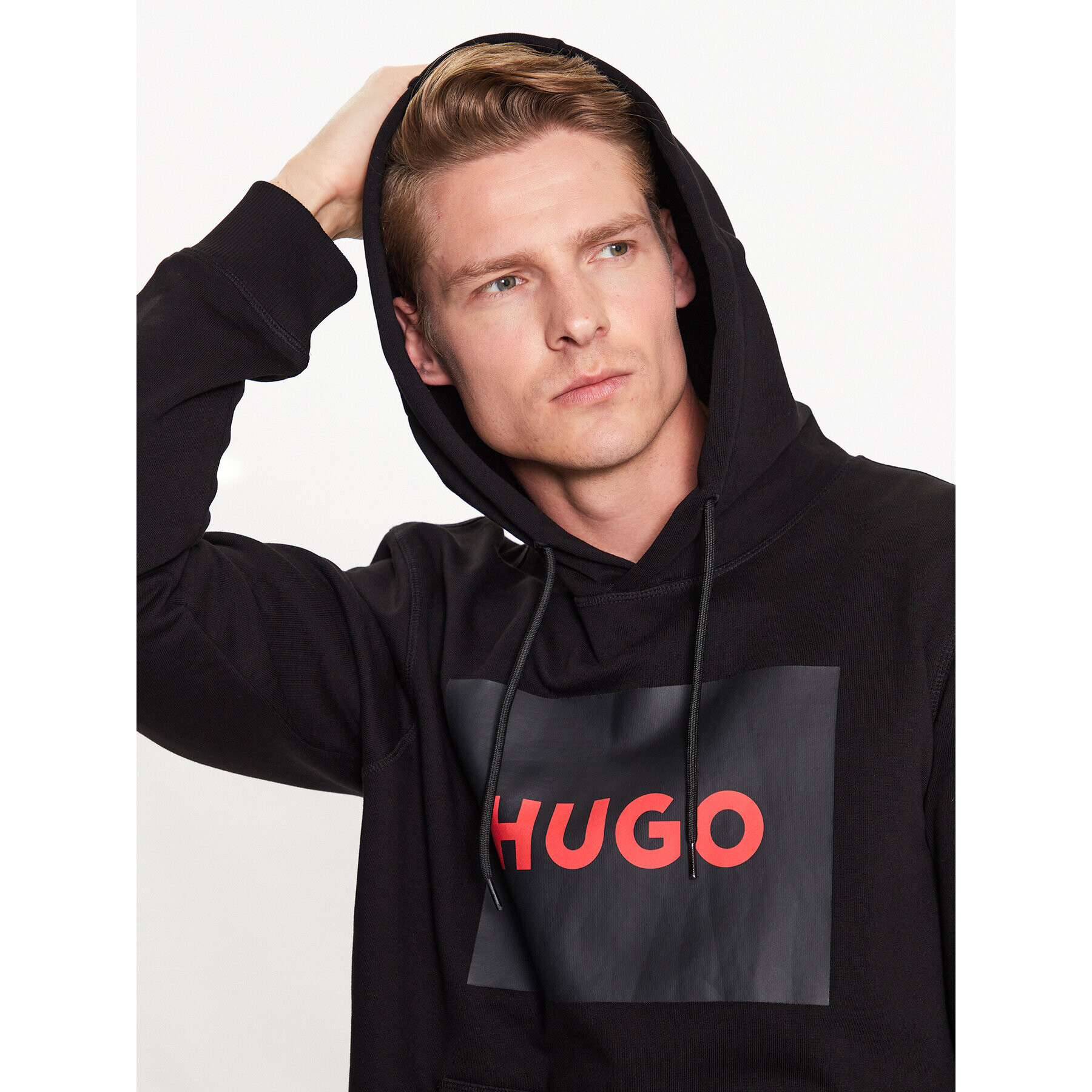 Hugo Mikina 50473168 Čierna Regular Fit - Pepit.sk