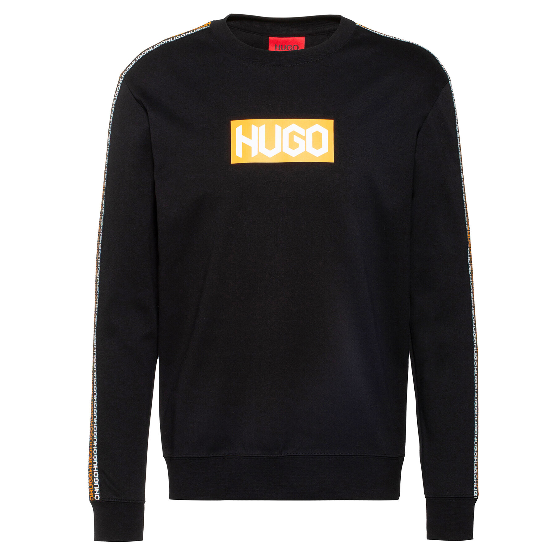 Hugo Mikina Dubeshi 50448382 Čierna Regular Fit - Pepit.sk