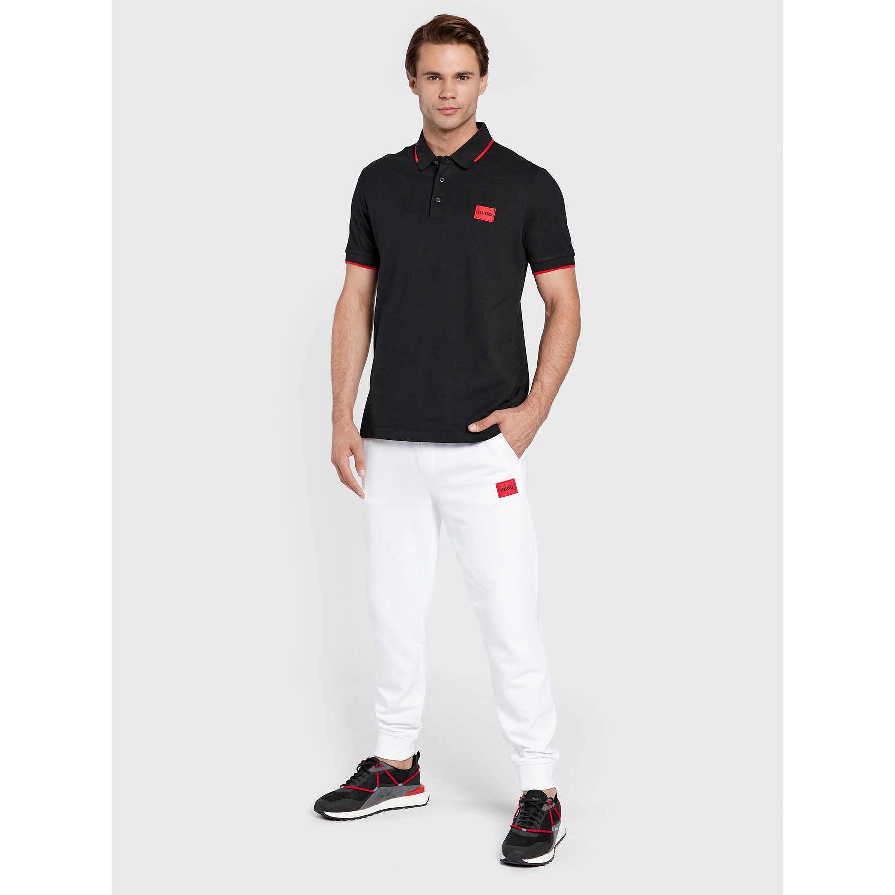 Hugo Polokošeľa Deresino 50467384 Čierna Slim Fit - Pepit.sk