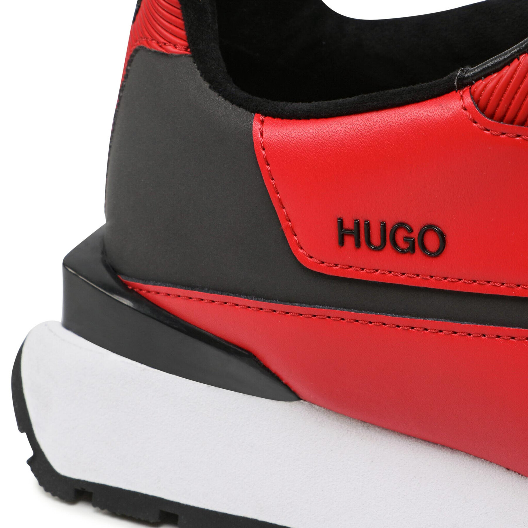 Hugo Sneakersy Cubite 50464641 10228535 01 Červená - Pepit.sk