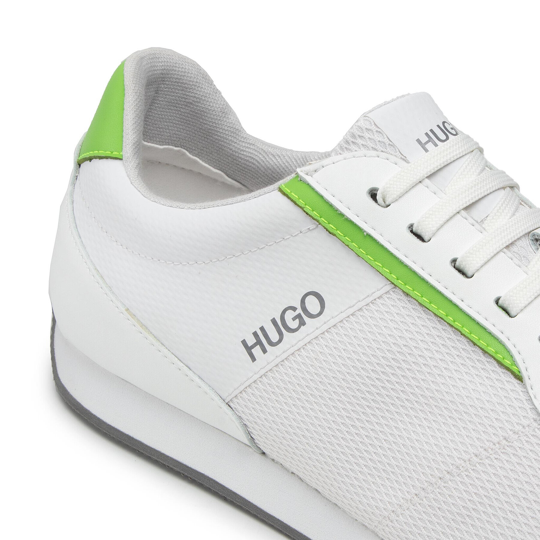 Hugo Sneakersy Cyden 50464630 10216494 01 Biela - Pepit.sk