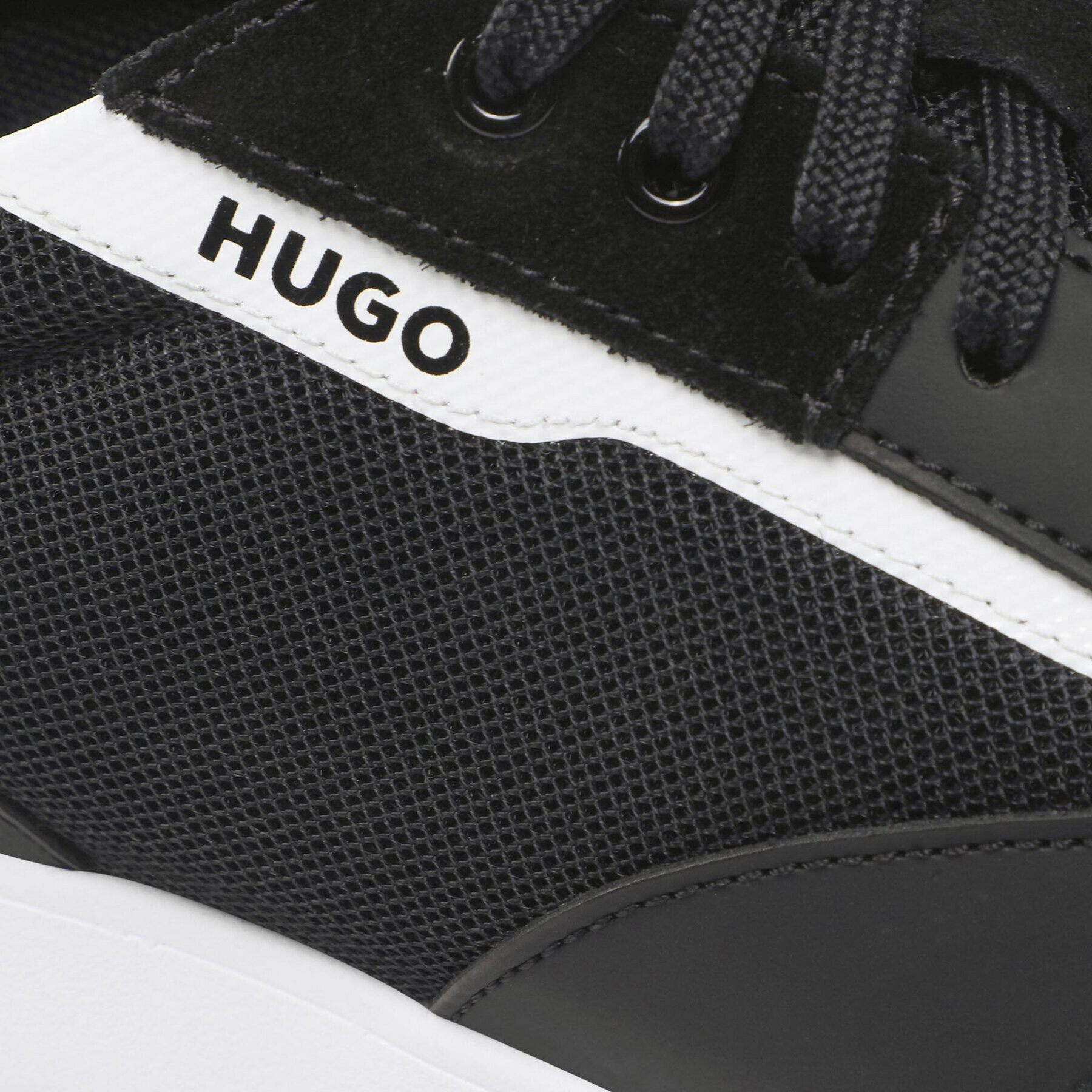 Hugo Sneakersy Icelin 50470188 10236947 01 Čierna - Pepit.sk