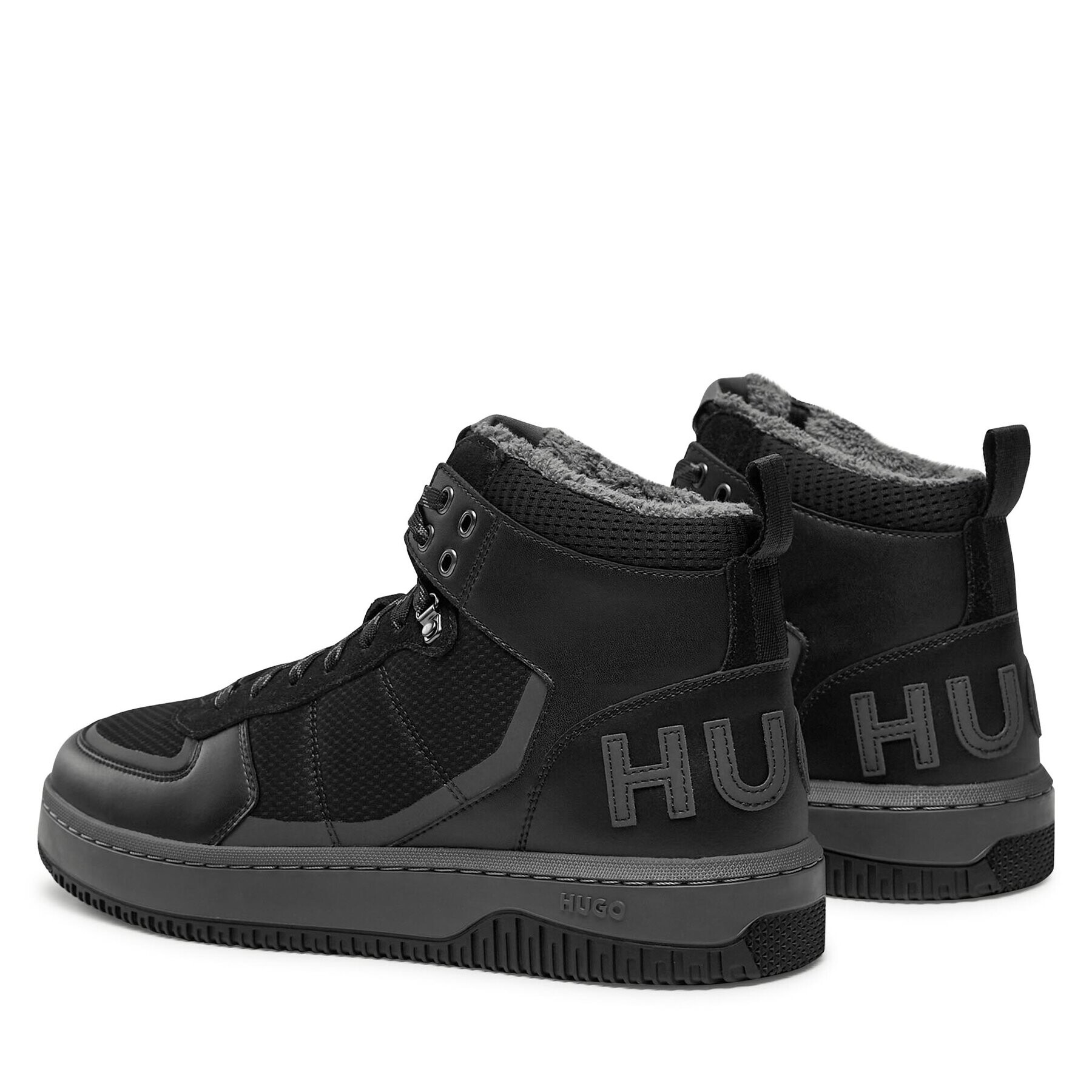 Hugo Sneakersy Kilian 50503026 10254085 01 Čierna - Pepit.sk