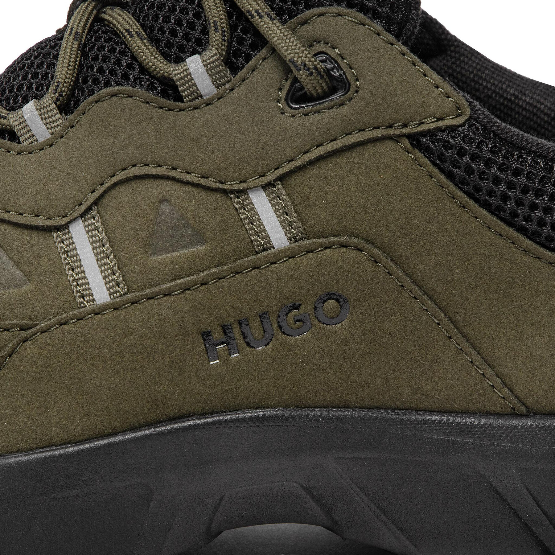 Hugo Sneakersy Kyle 50474852 10243405 01 Zelená - Pepit.sk