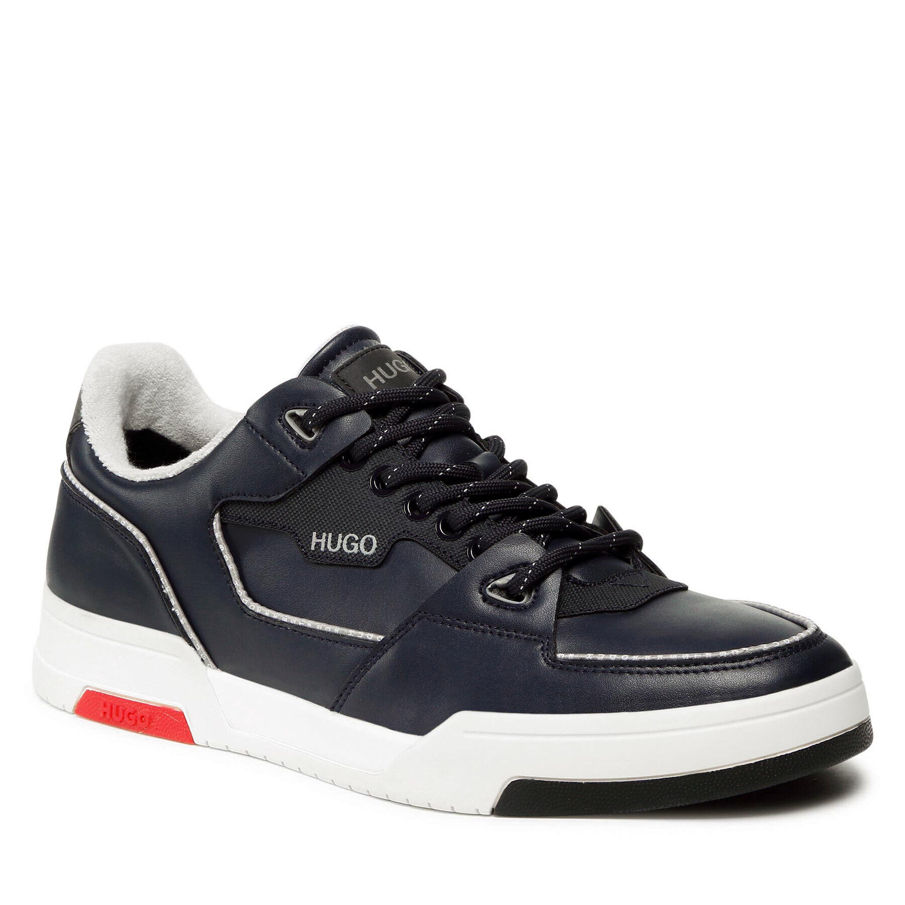 Hugo Sneakersy Seith Tenn 50464663 10240072 01 Tmavomodrá - Pepit.sk