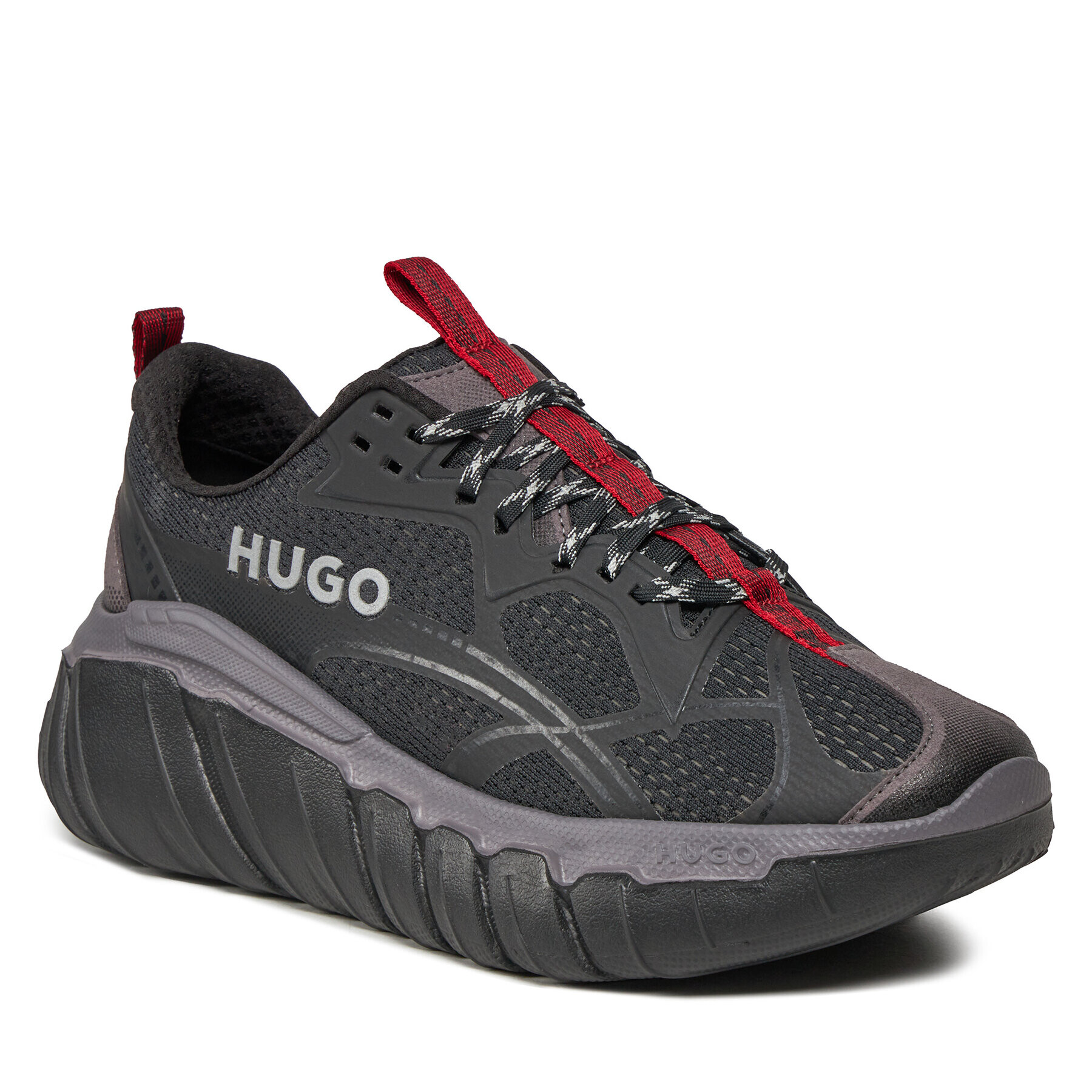 Hugo Sneakersy Xeno 50503042 10245664 01 Čierna - Pepit.sk