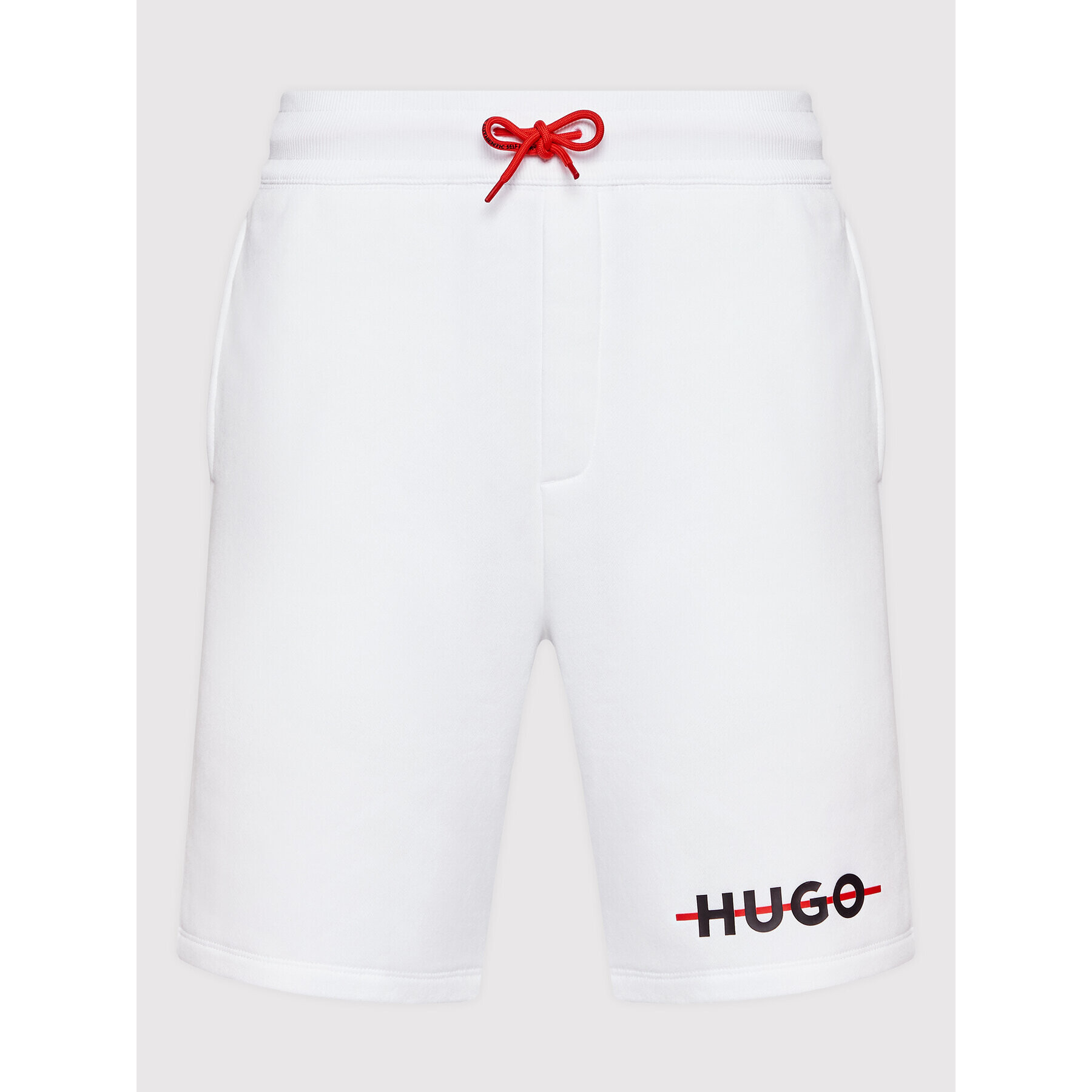 Hugo Športové kraťasy Dedford 50481138 Biela Regular Fit - Pepit.sk