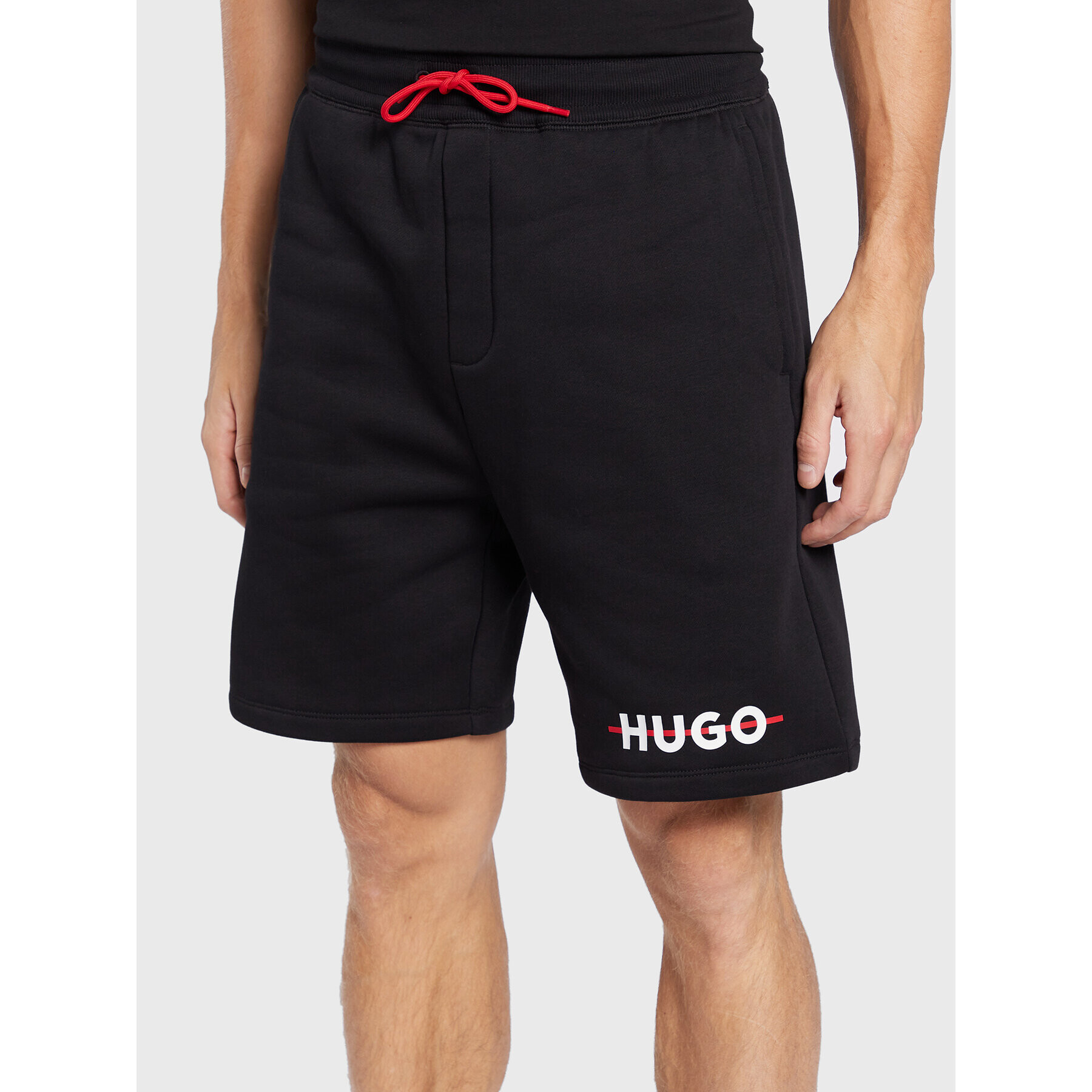 Hugo Športové kraťasy Dedford 50481138 Čierna Regular Fit - Pepit.sk