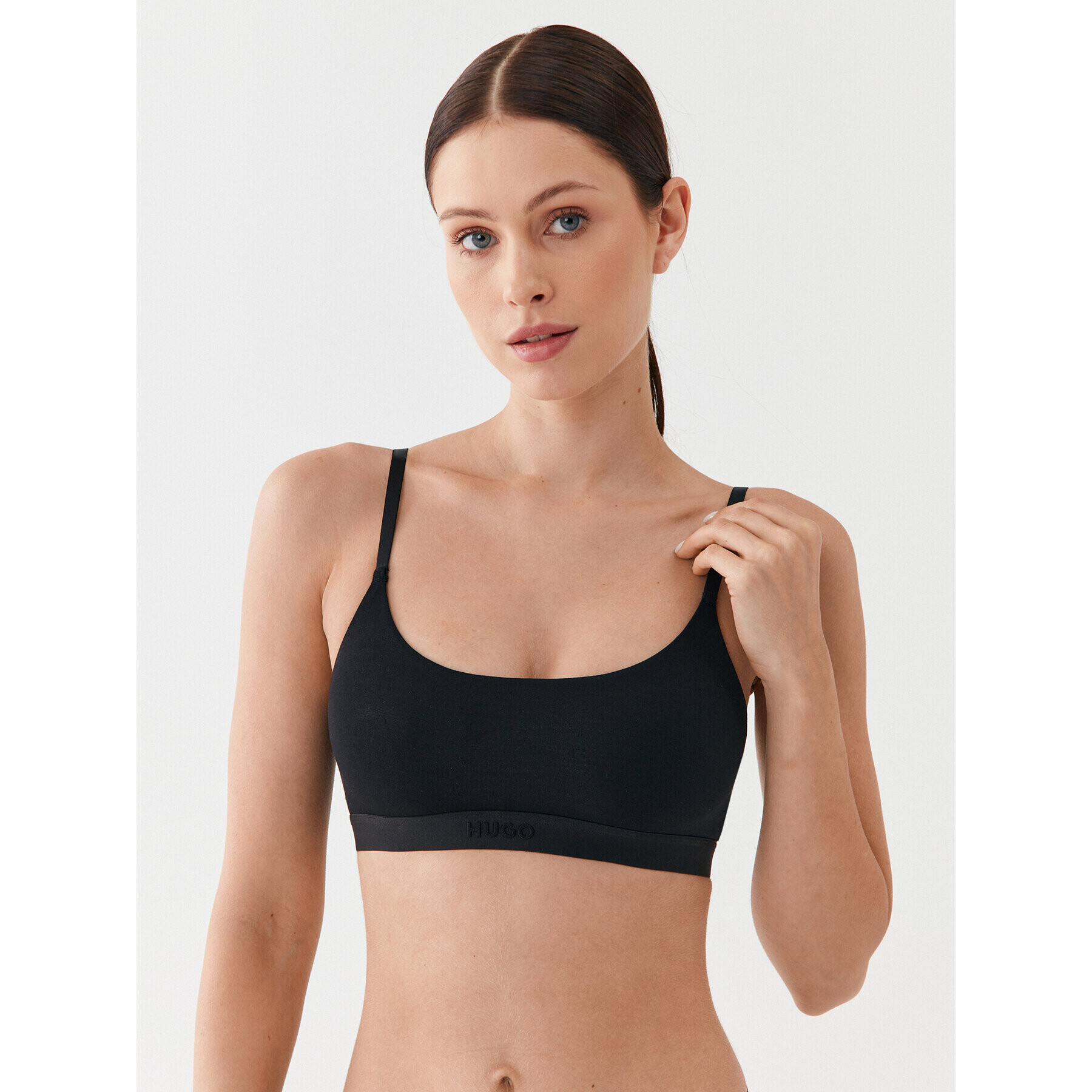 Hugo Súprava 2 podprseniek Bra Top Twin Bralette Pure 50496865 Čierna - Pepit.sk