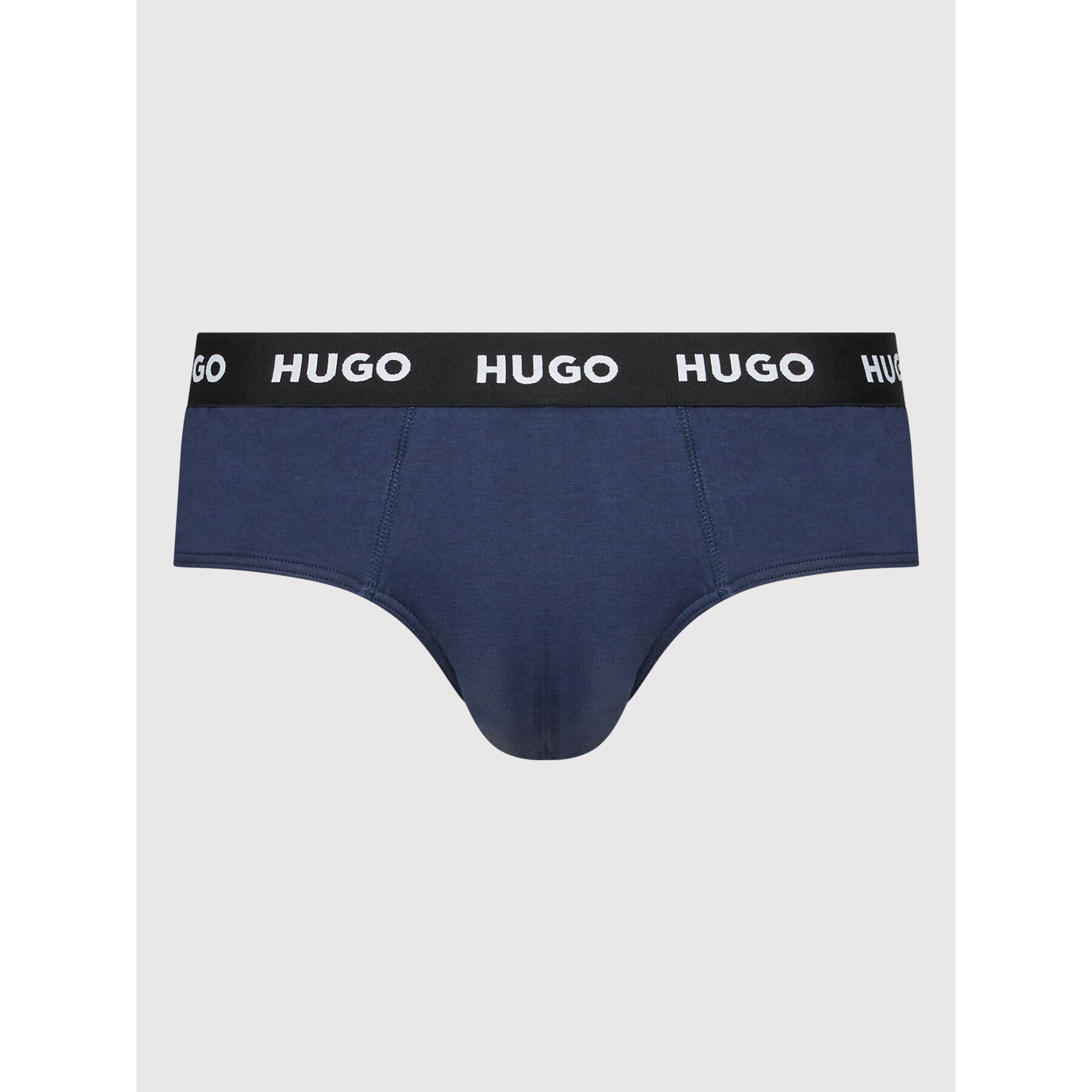 Hugo Súprava 3 kusov slipov Hipbrief 50469763 Tmavomodrá - Pepit.sk