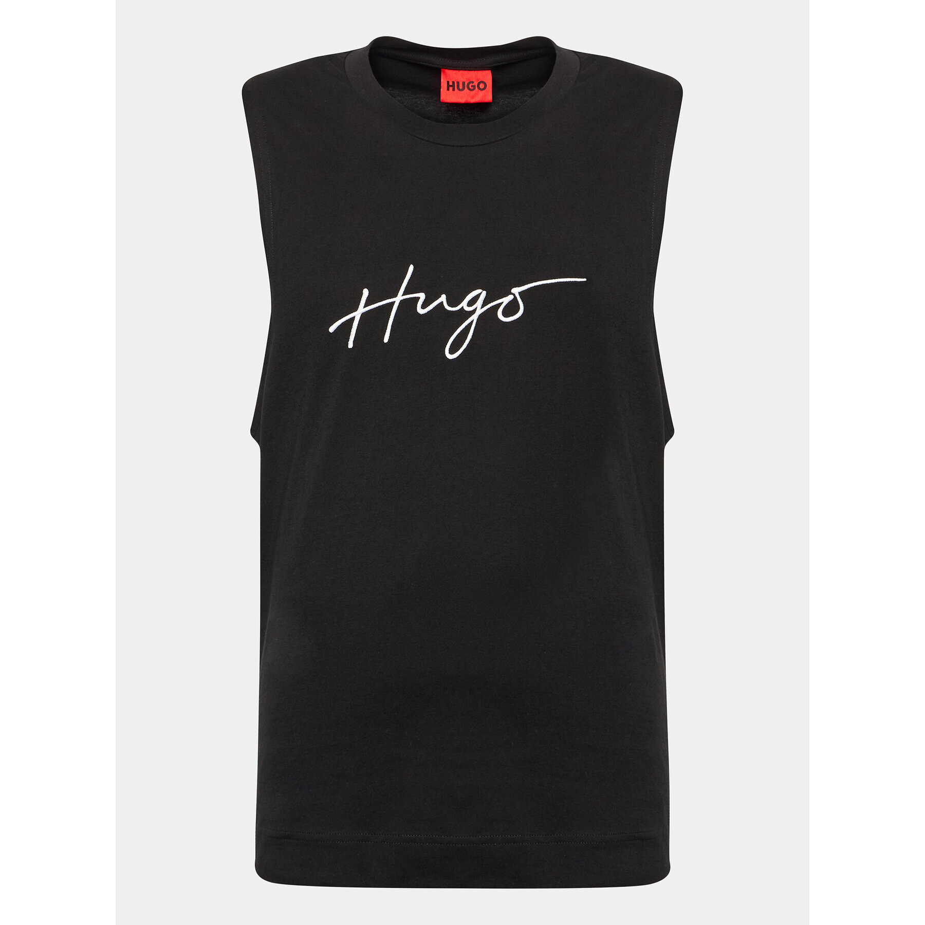 Hugo Tank top 50493709 Čierna Regular Fit - Pepit.sk