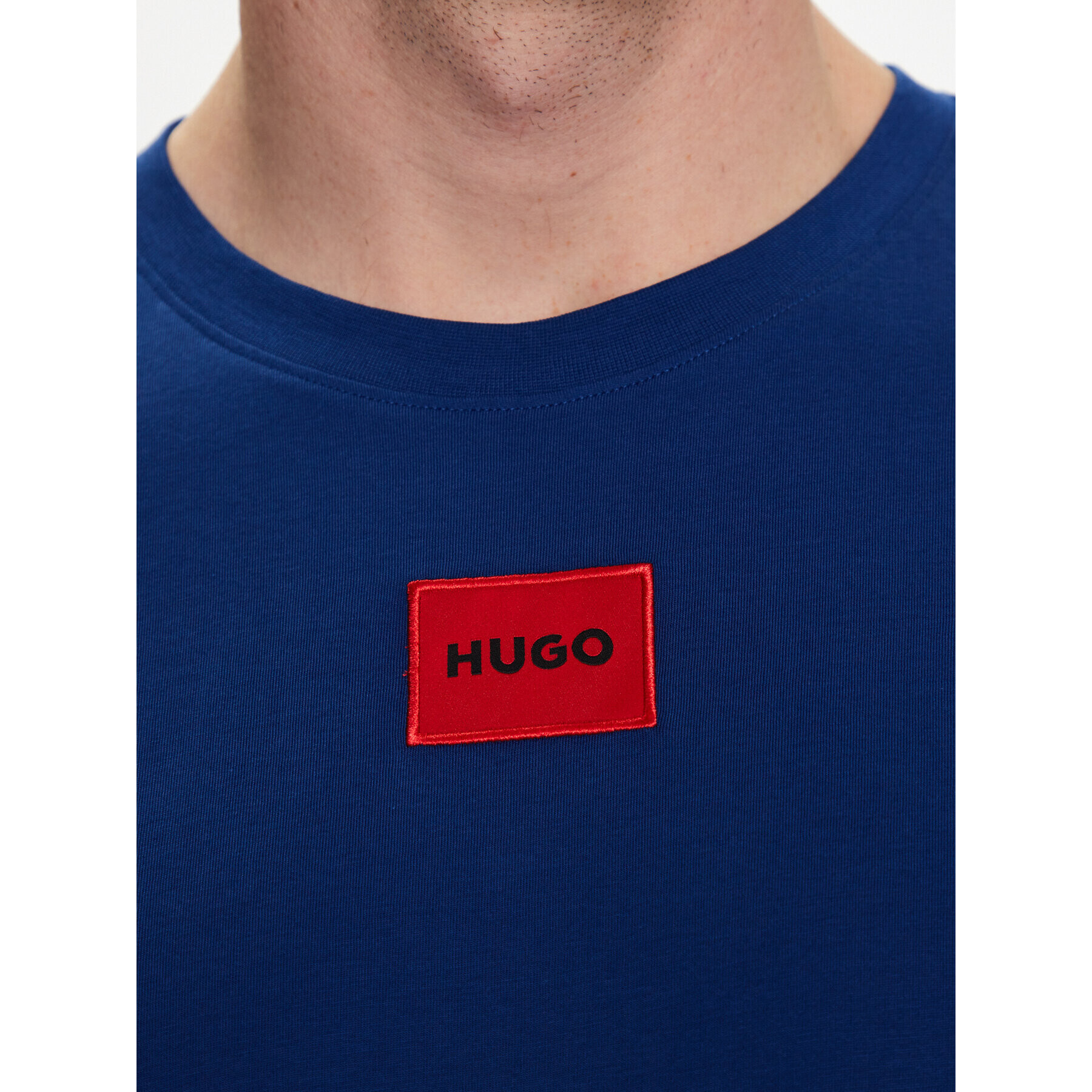 Hugo Tričko 50447978 Modrá Regular Fit - Pepit.sk