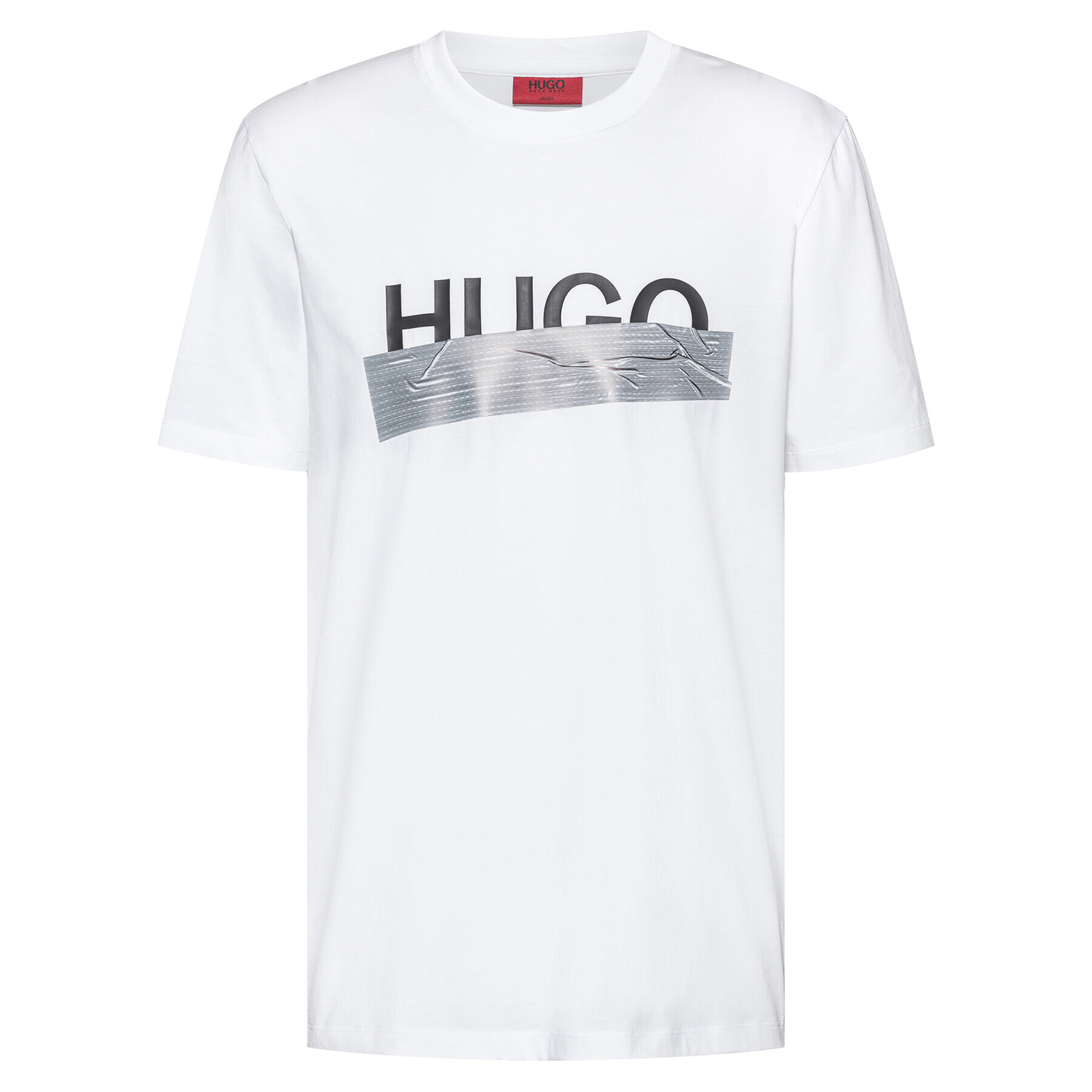 Hugo Tričko Dicagolino U204 50436413 Biela Regular Fit - Pepit.sk