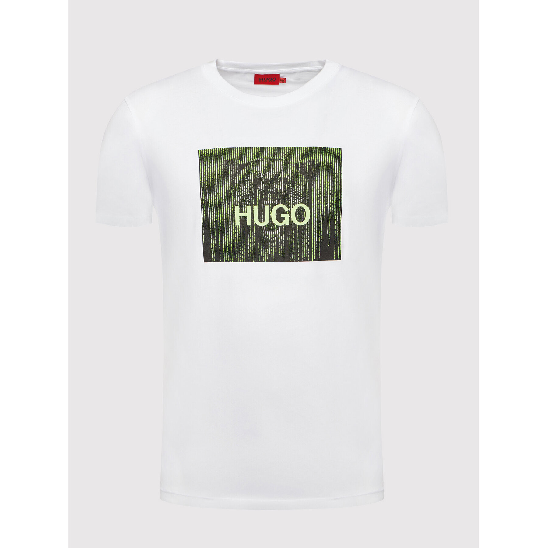 Hugo Tričko Dintage 50463214 Biela Regular Fit - Pepit.sk