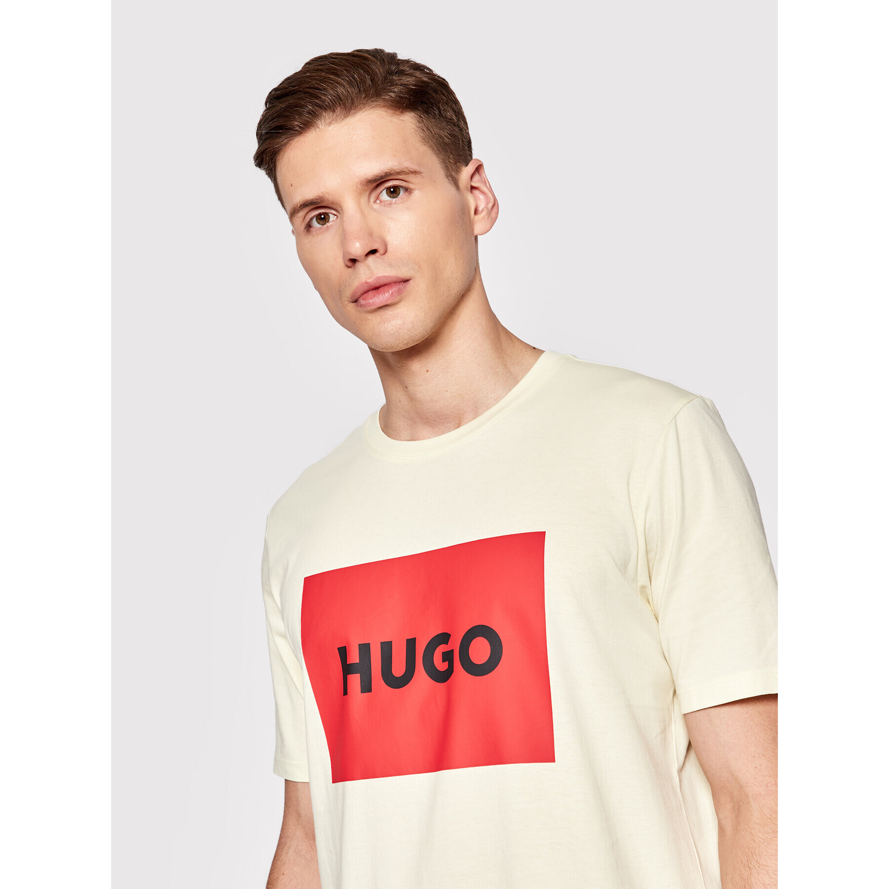 Hugo Tričko Dulive222 50467952 Žltá Regular Fit - Pepit.sk