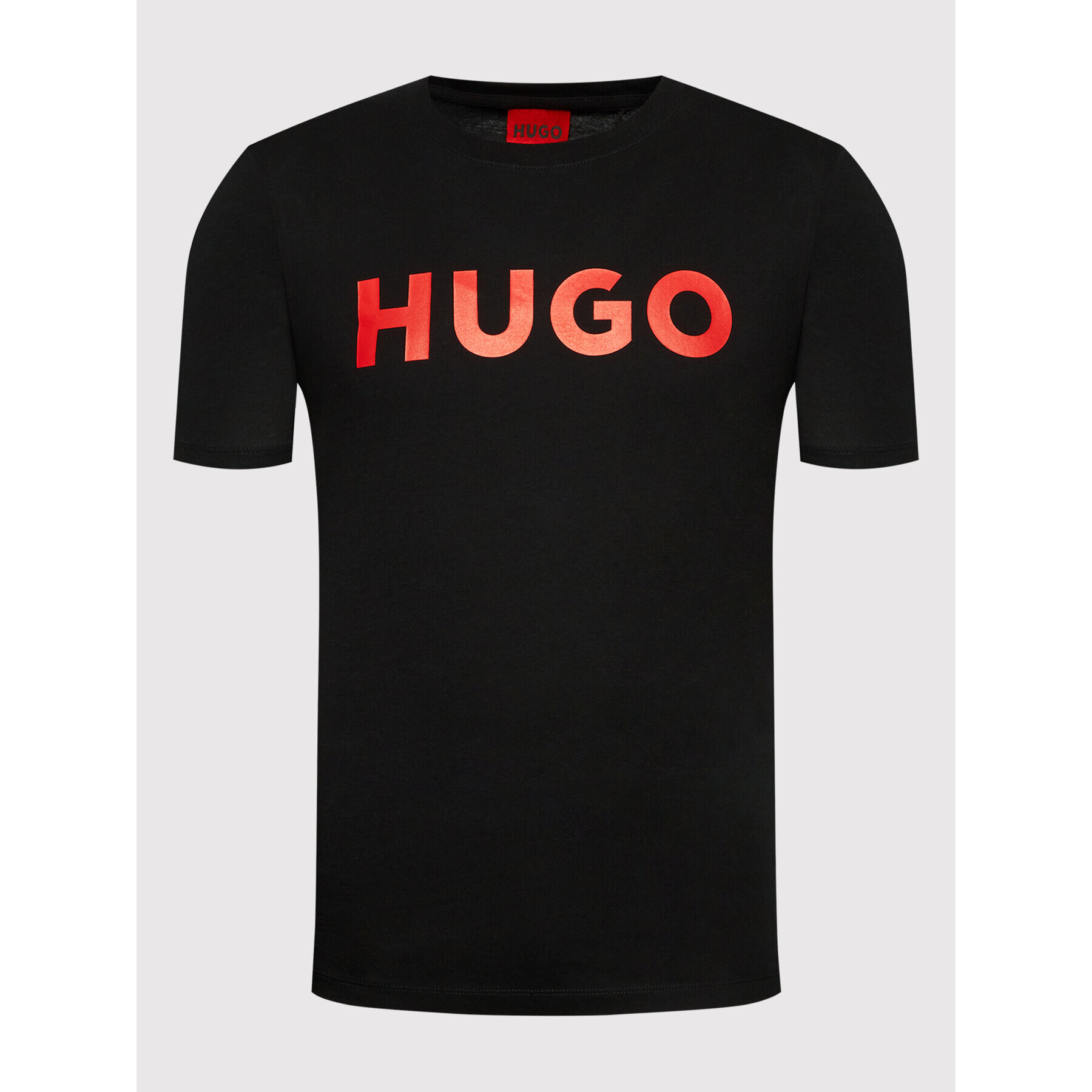 Hugo Tričko Dulivio 50467556 Čierna Regular Fit - Pepit.sk