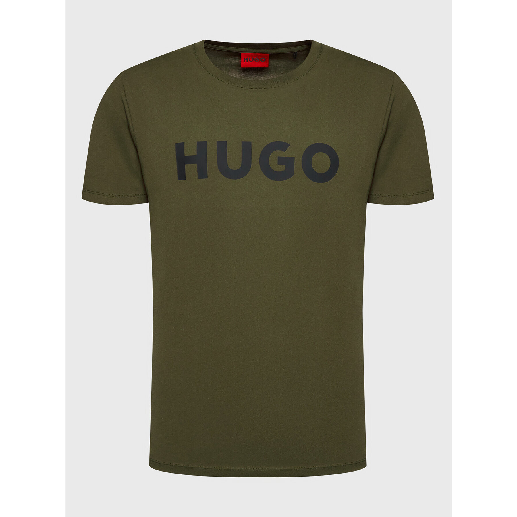 Hugo Tričko Dulivio 50467556 Zelená Regular Fit - Pepit.sk