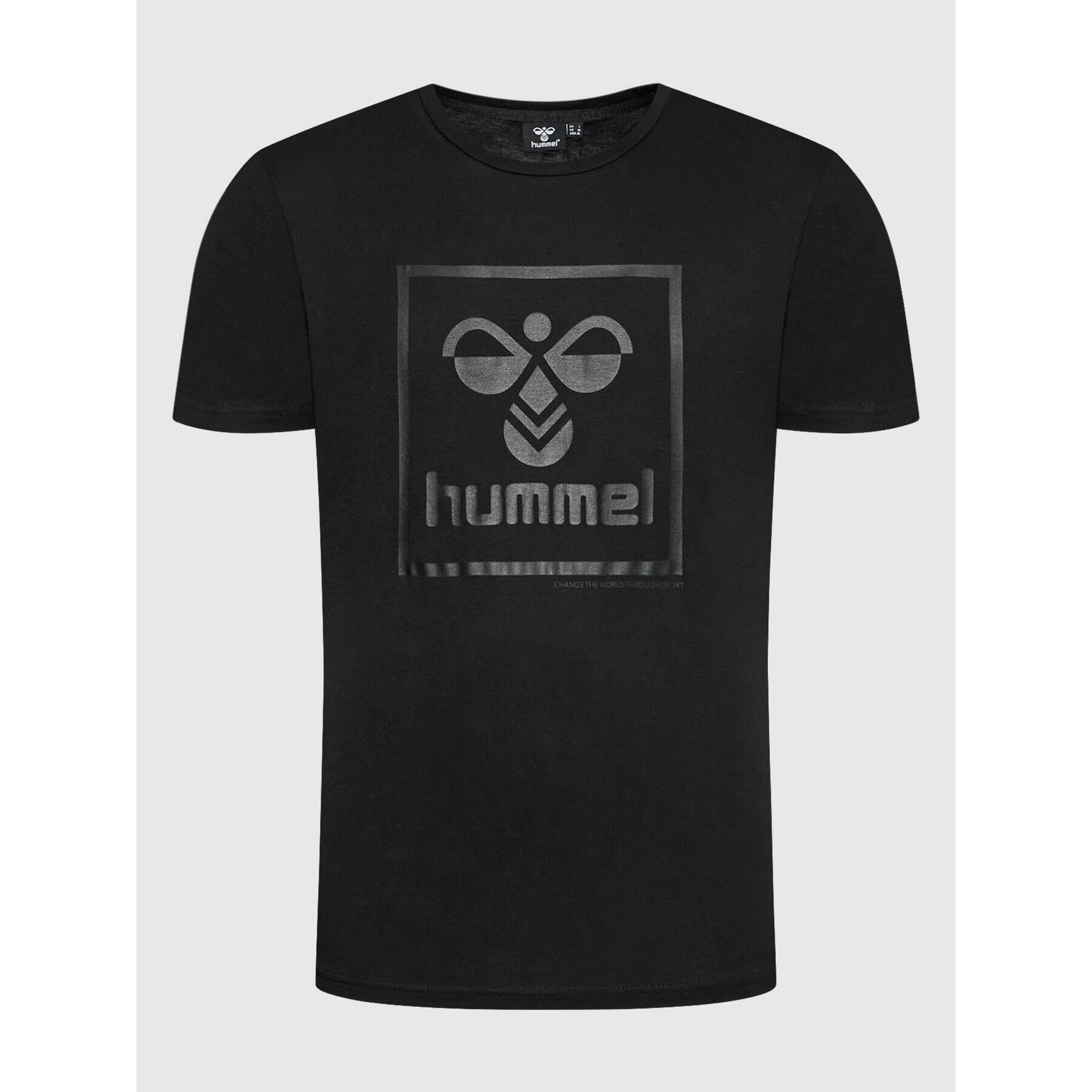 Hummel Tričko Isam 2.0 214331 Čierna Regular Fit - Pepit.sk