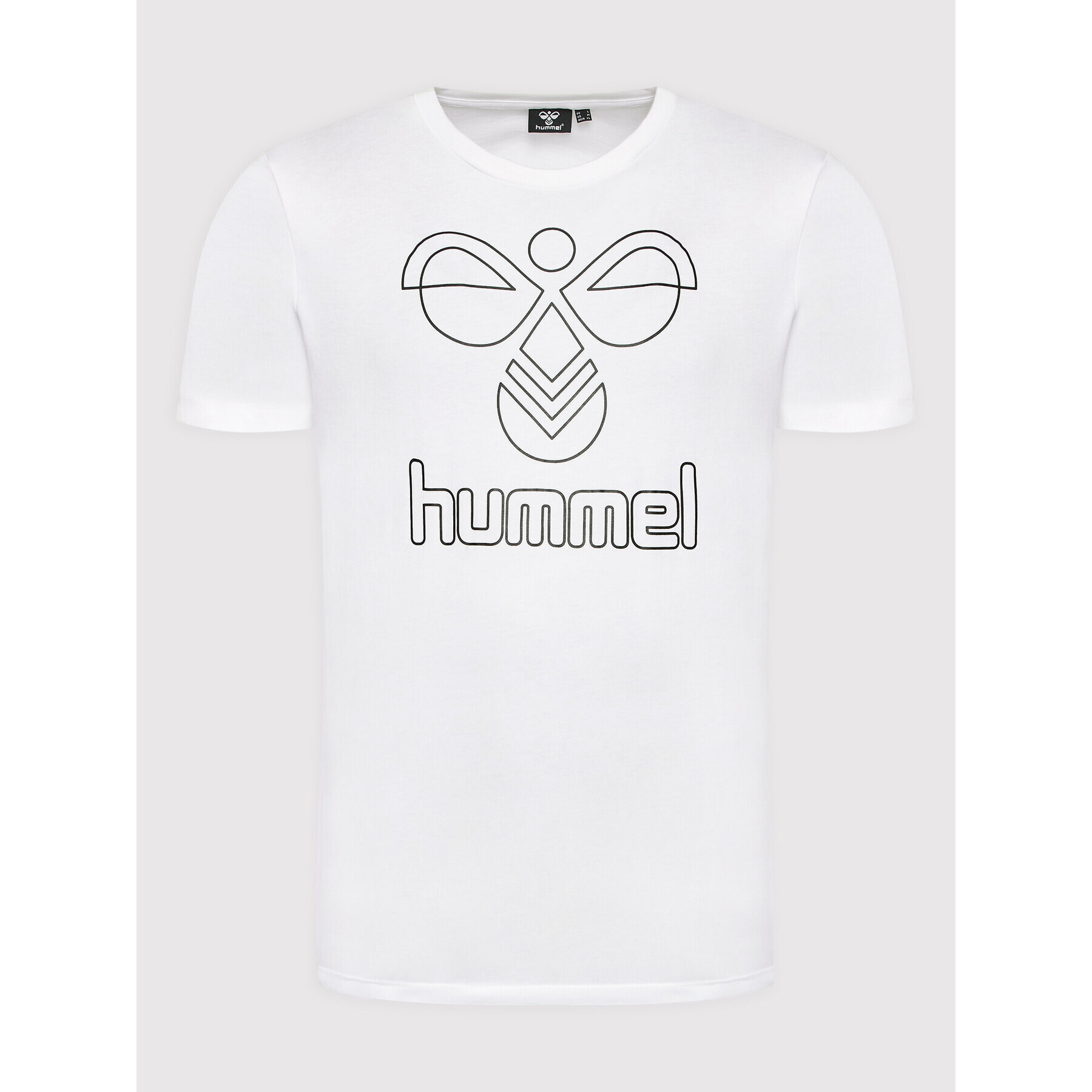 Hummel Tričko Peter 206167 Biela Regular Fit - Pepit.sk